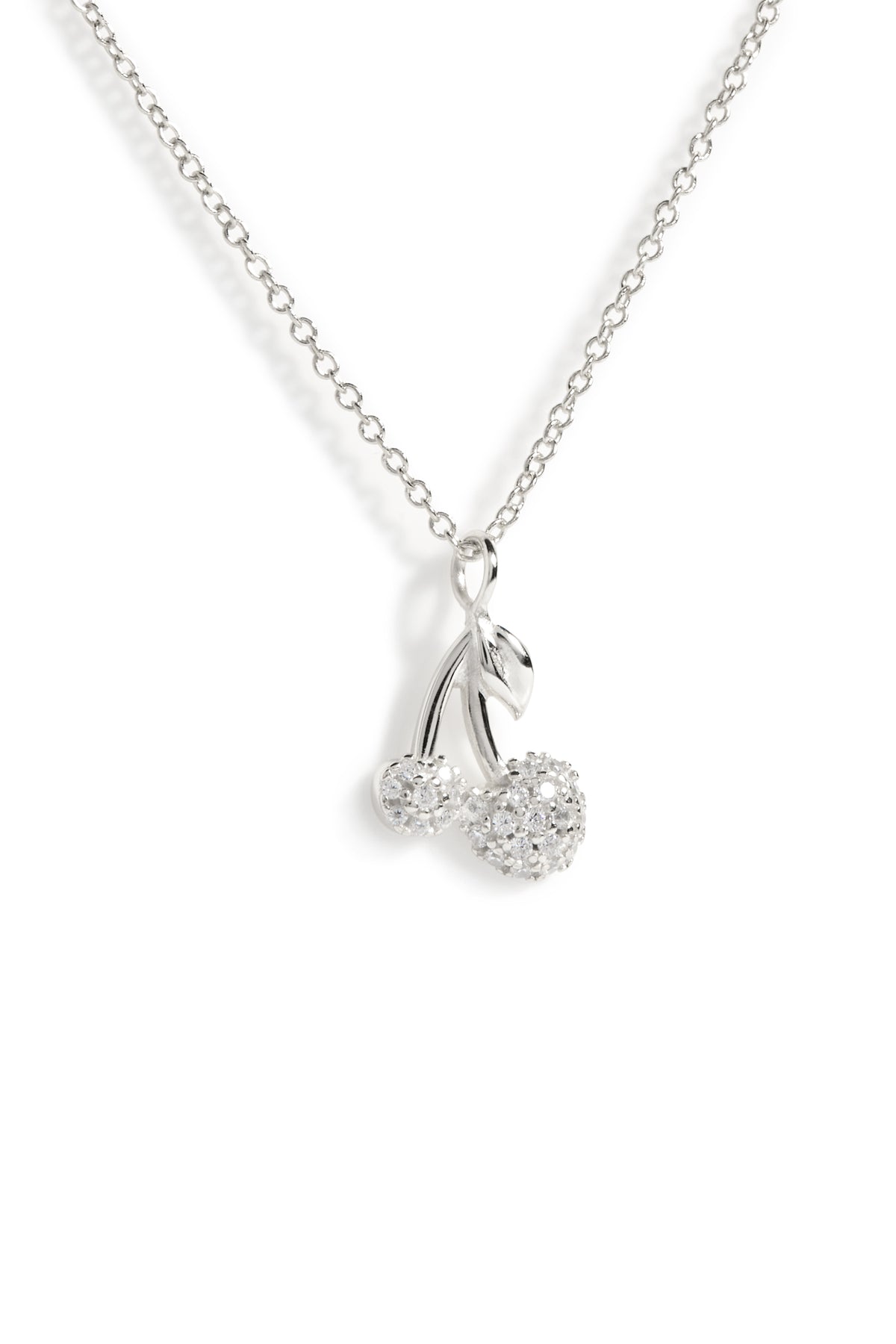 Collier - Enfants Cherry Or Blanc 2