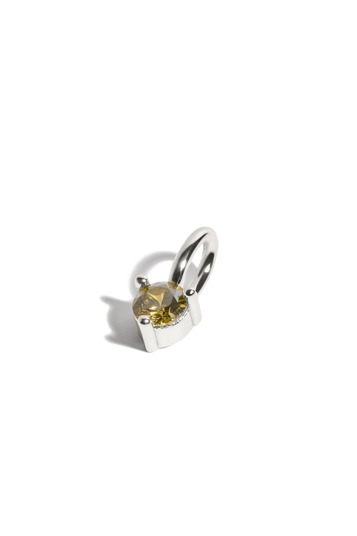 Pendentif Pierre de naissance - Enfants Août Or Blanc
