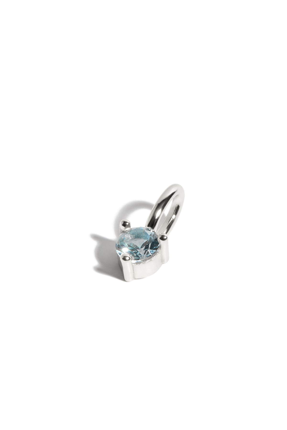 Pendentif Pierre de naissance - Enfants Mars Or Blanc