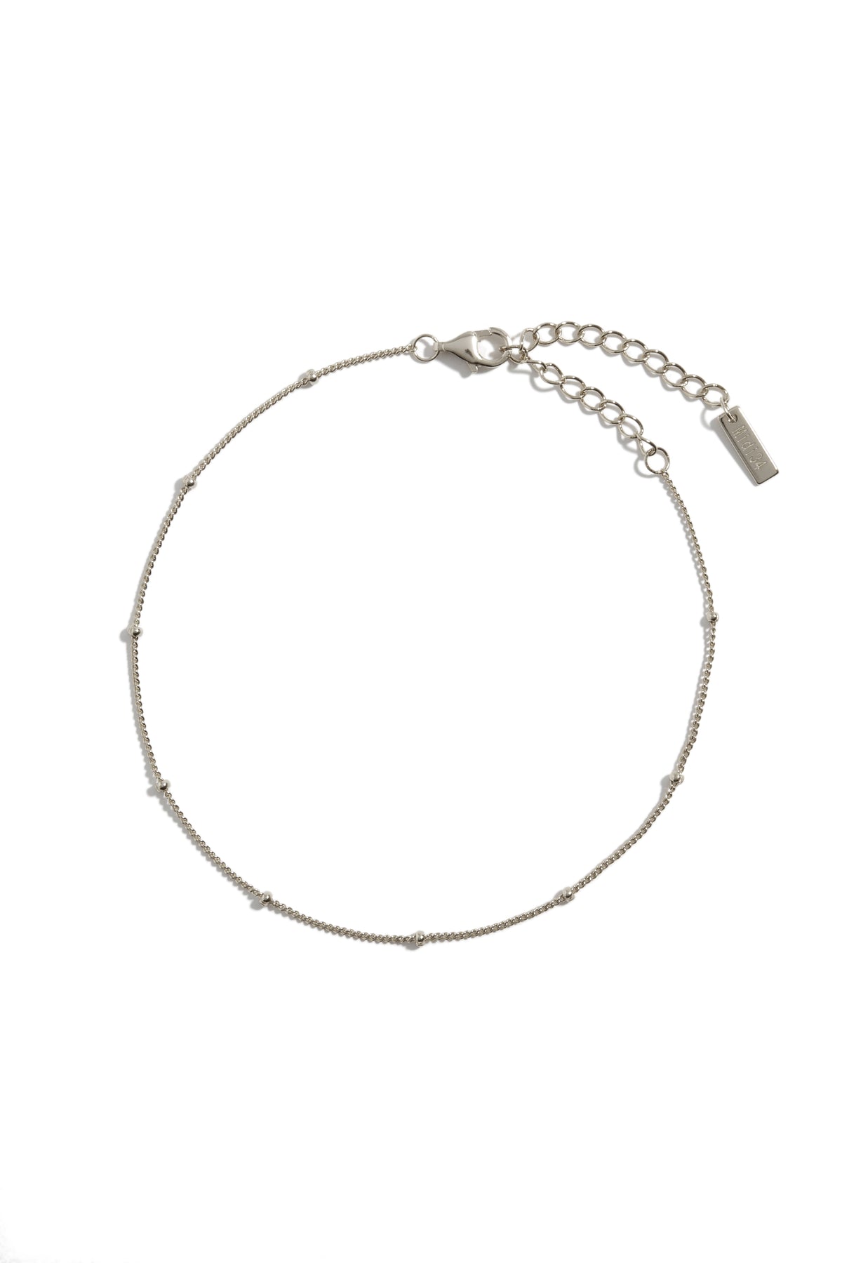 Bracelet de cheville argent