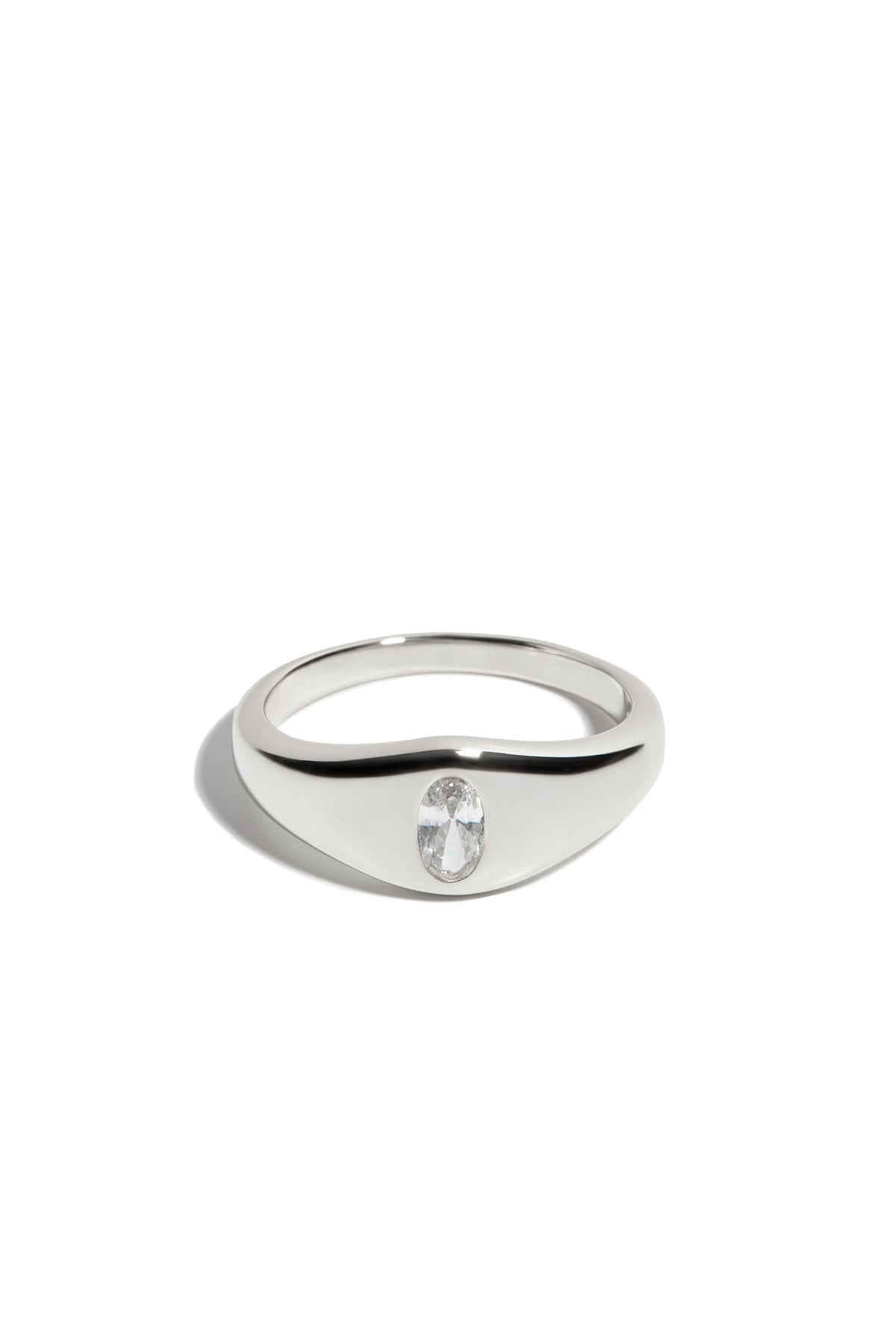 Bague Émilie Or Blanc
