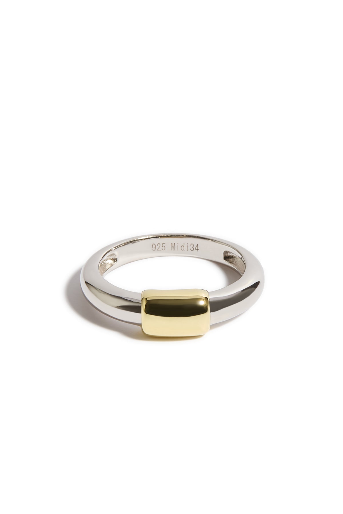 Bague Margot deux tons or argent