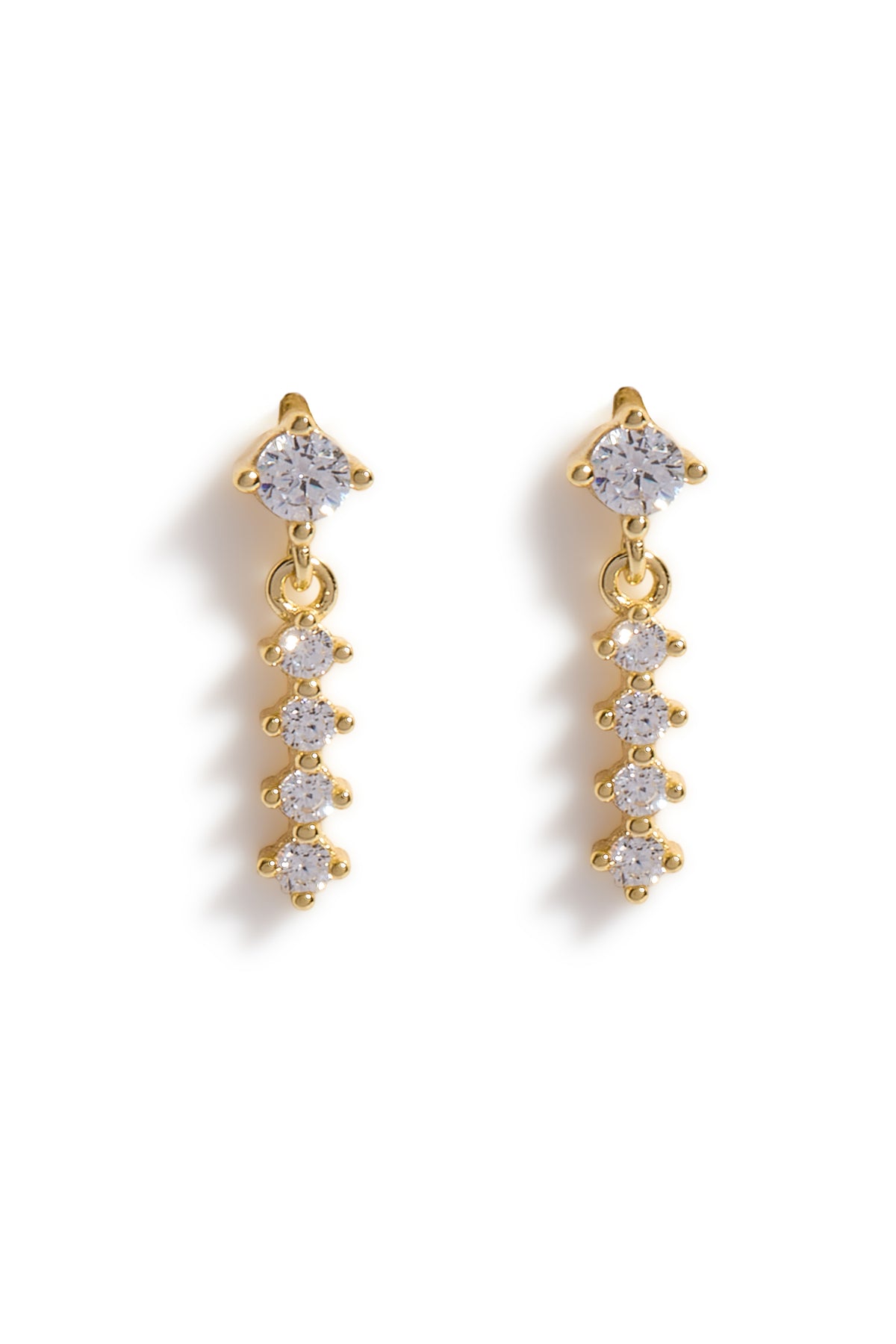 Boucles d'oreilles Angelina or