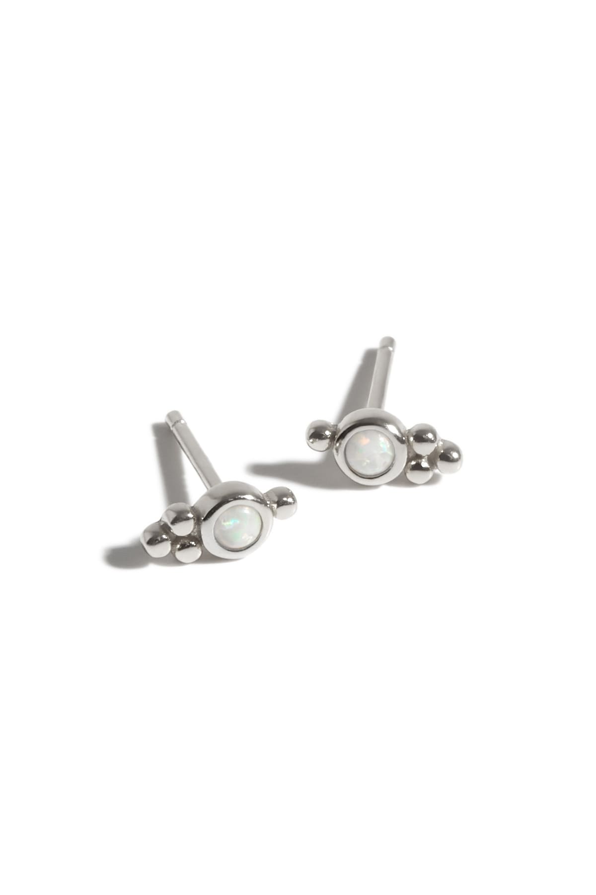 Boucles d'oreilles Stella argent