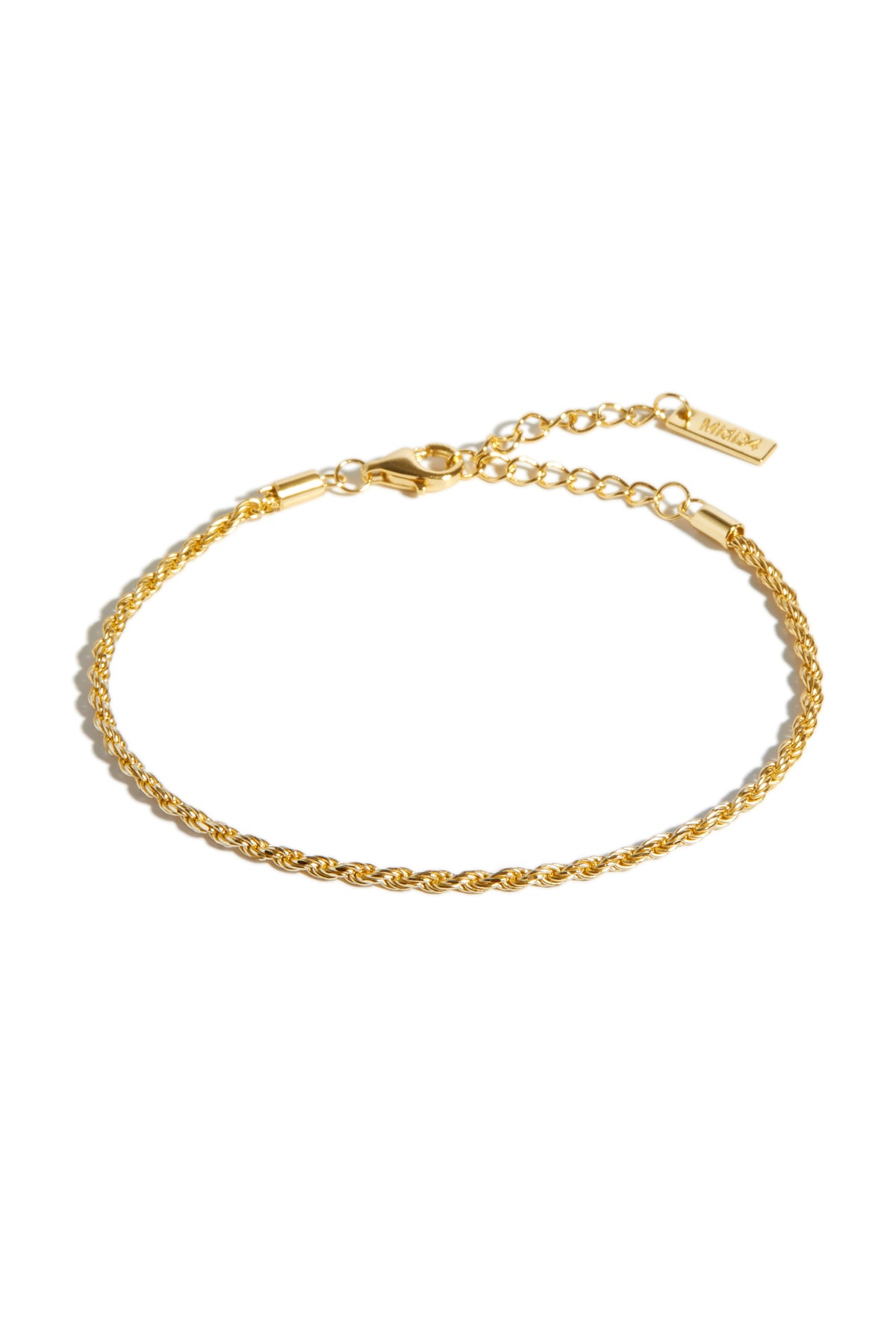 Bracelet torsade or