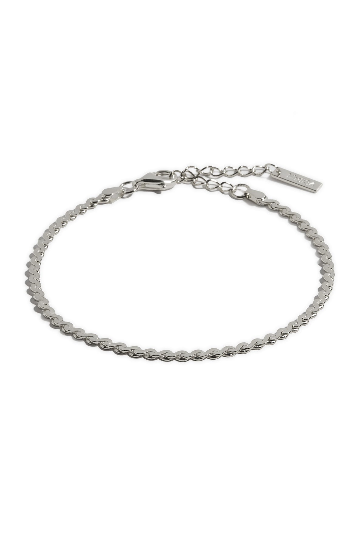 Bracelet Serpentine argent