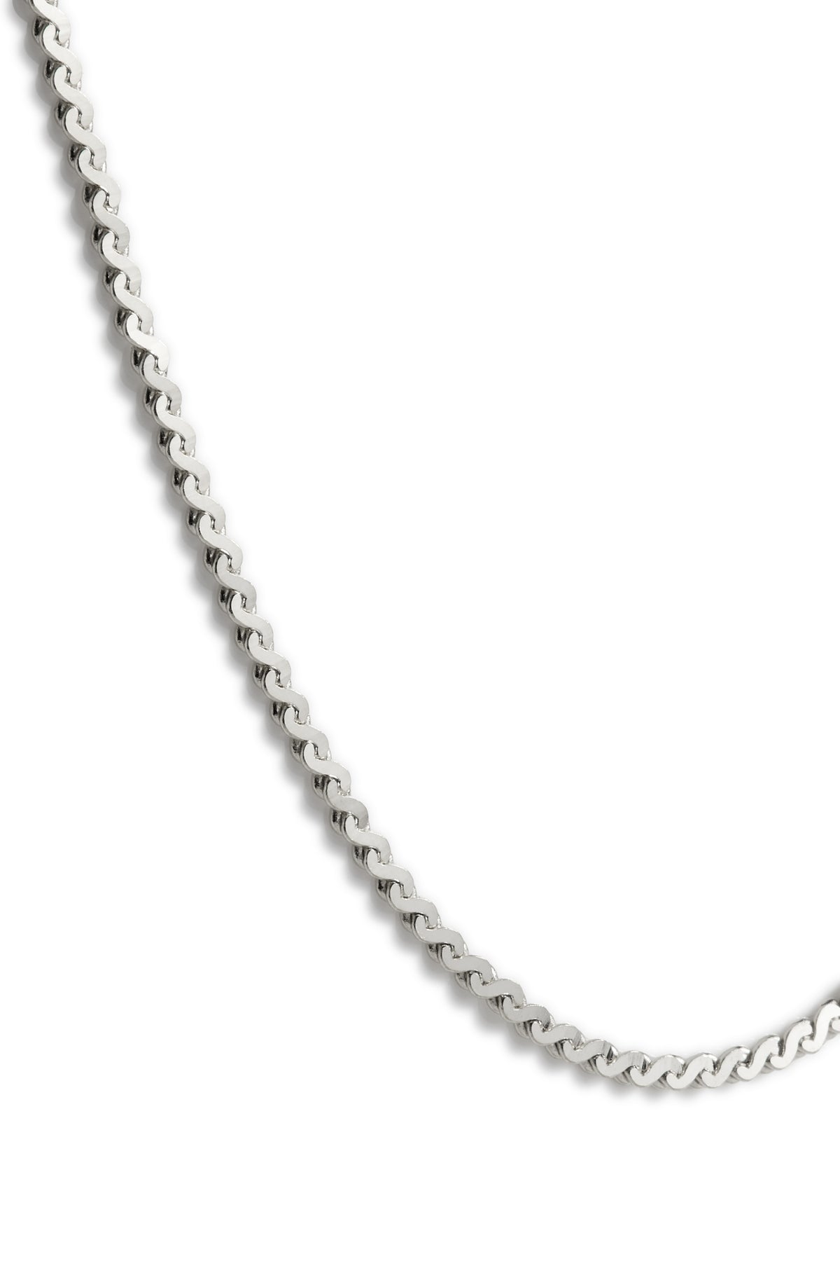 Chaîne Serpentine argent 2