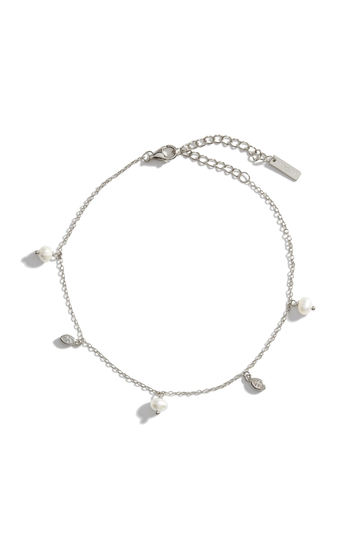bracelet de cheville Enola argent