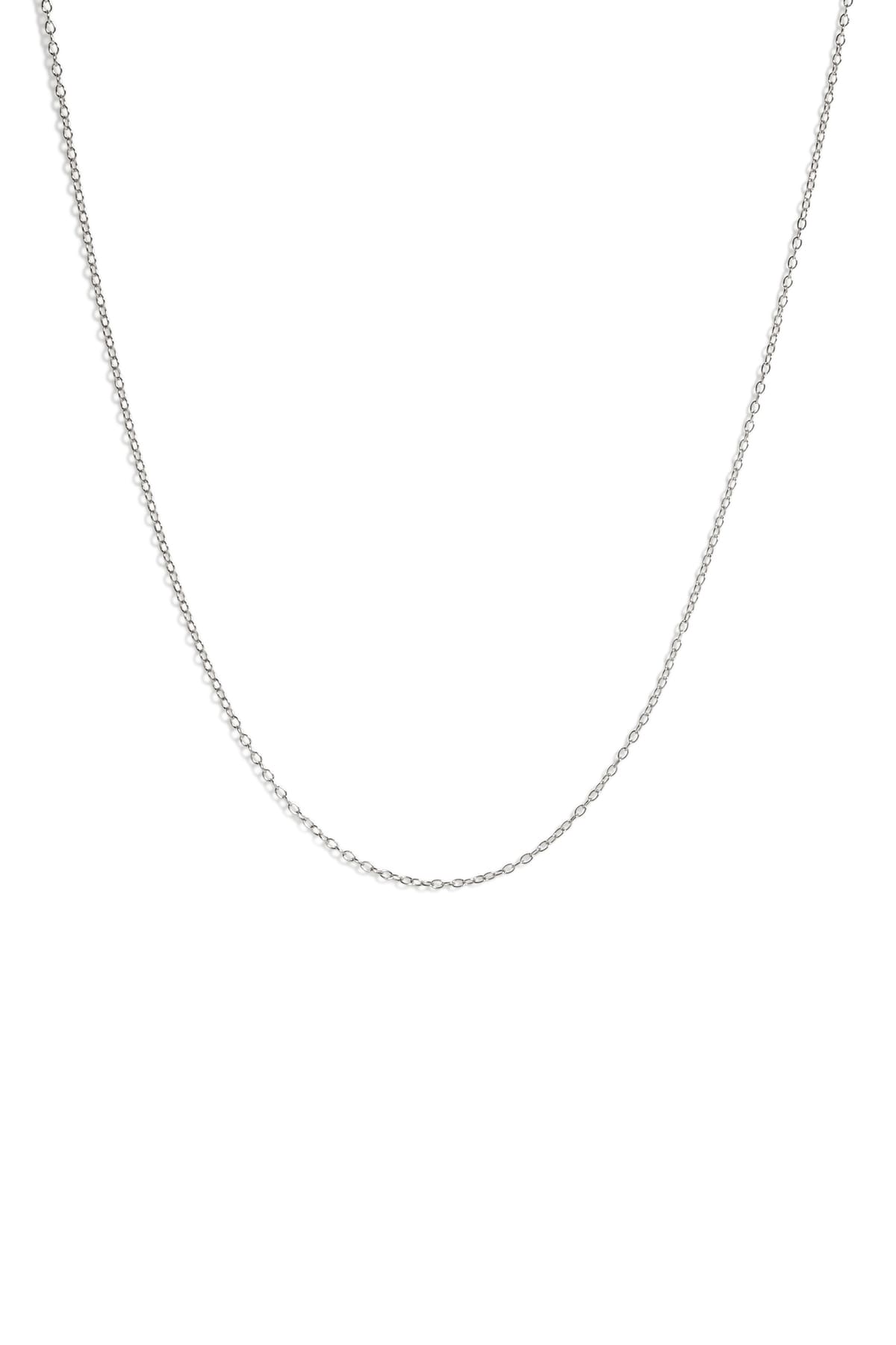 Chaîne Cable argent
