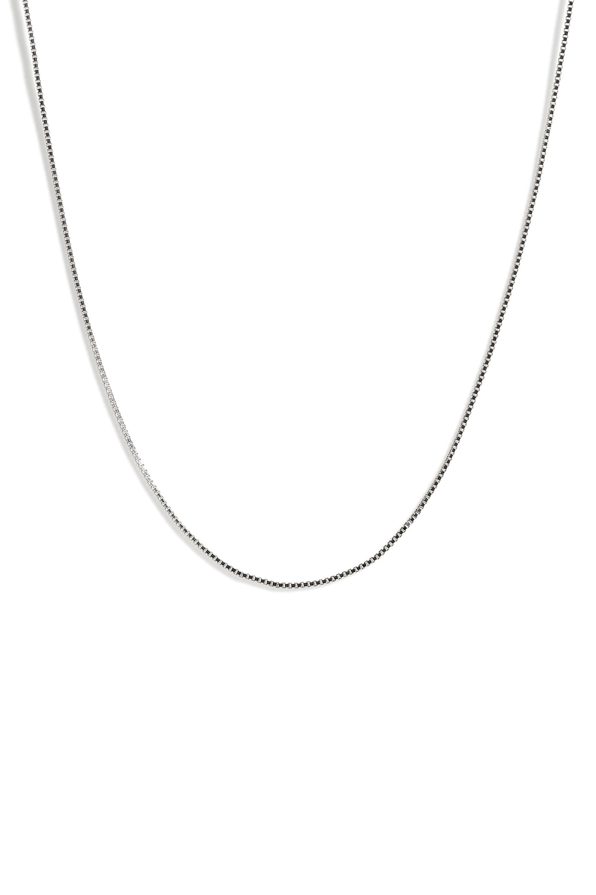 chaîne cubique argent