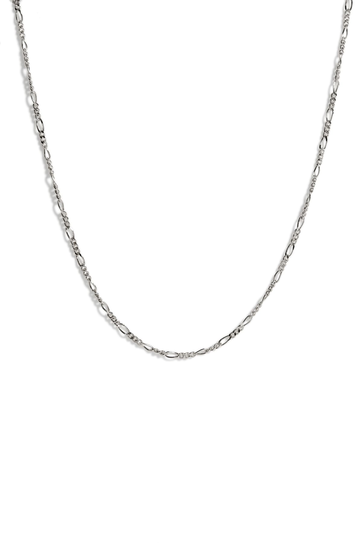 Chaîne figaro argent
