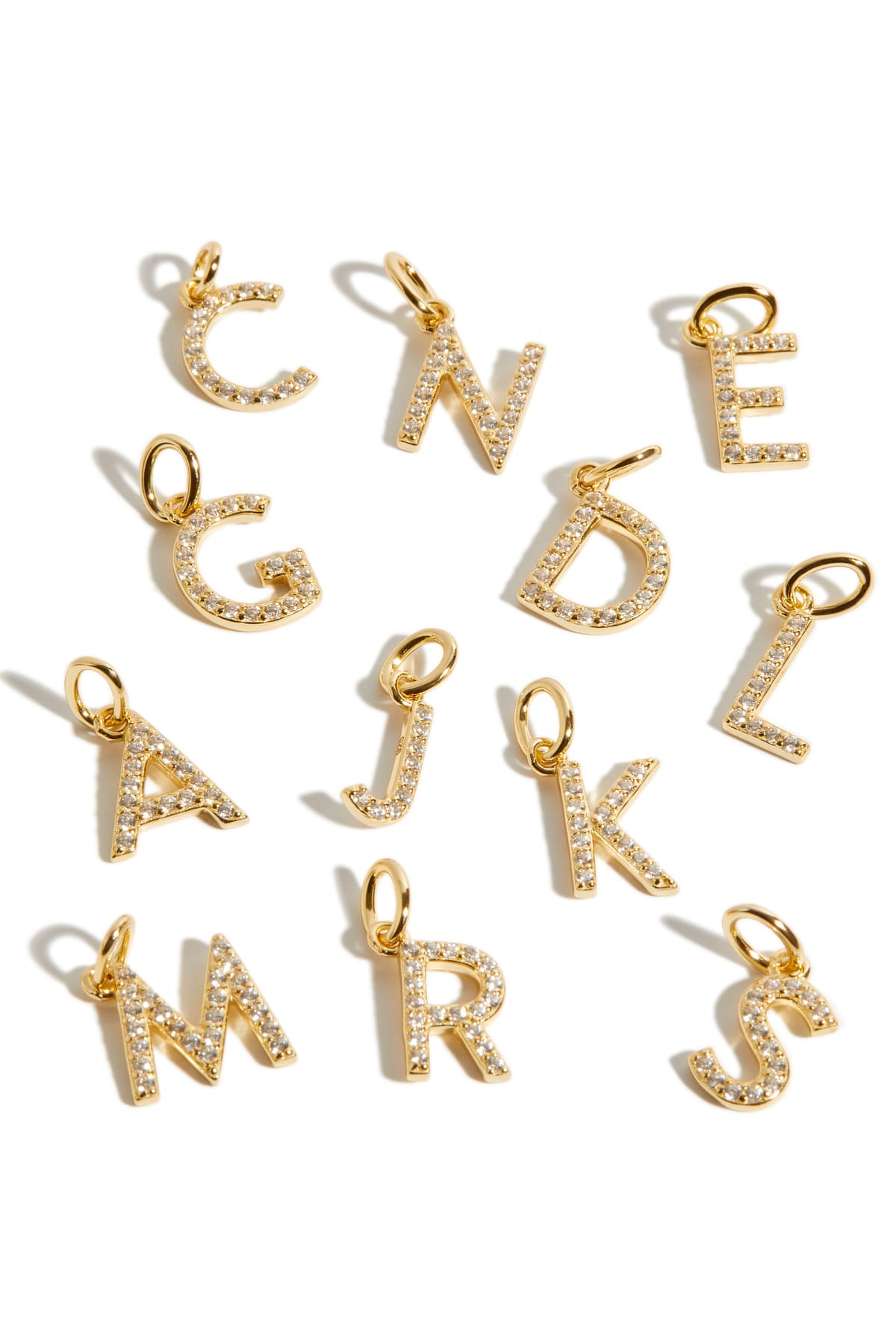 Pendentif Initiales or tous