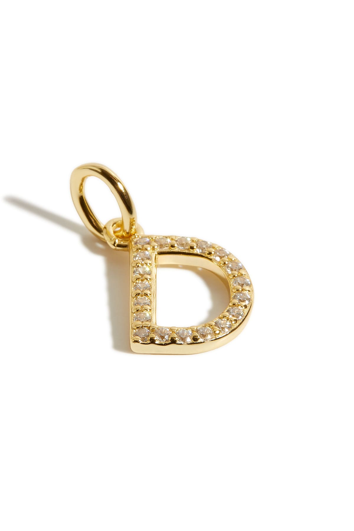 Pendentif initiales D or