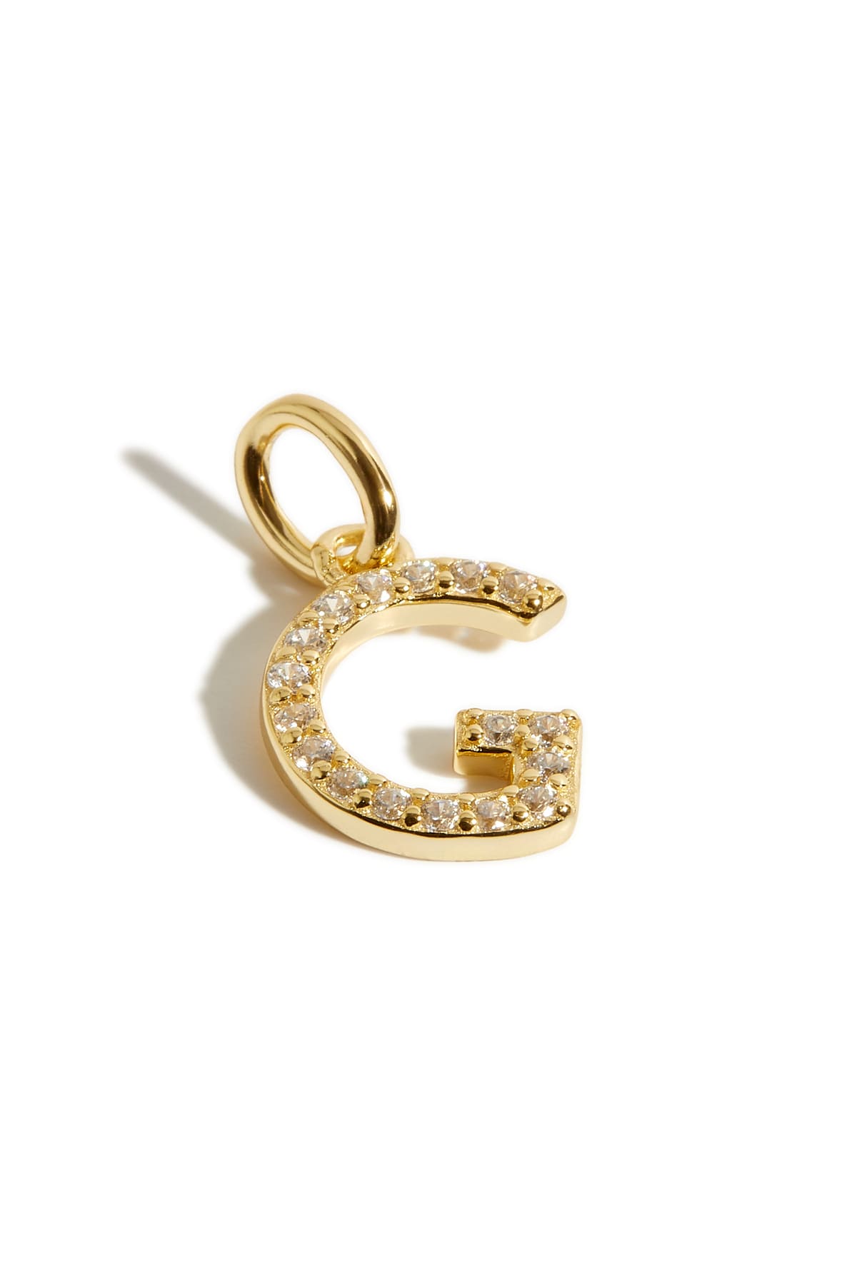 Pendentif initiales G or