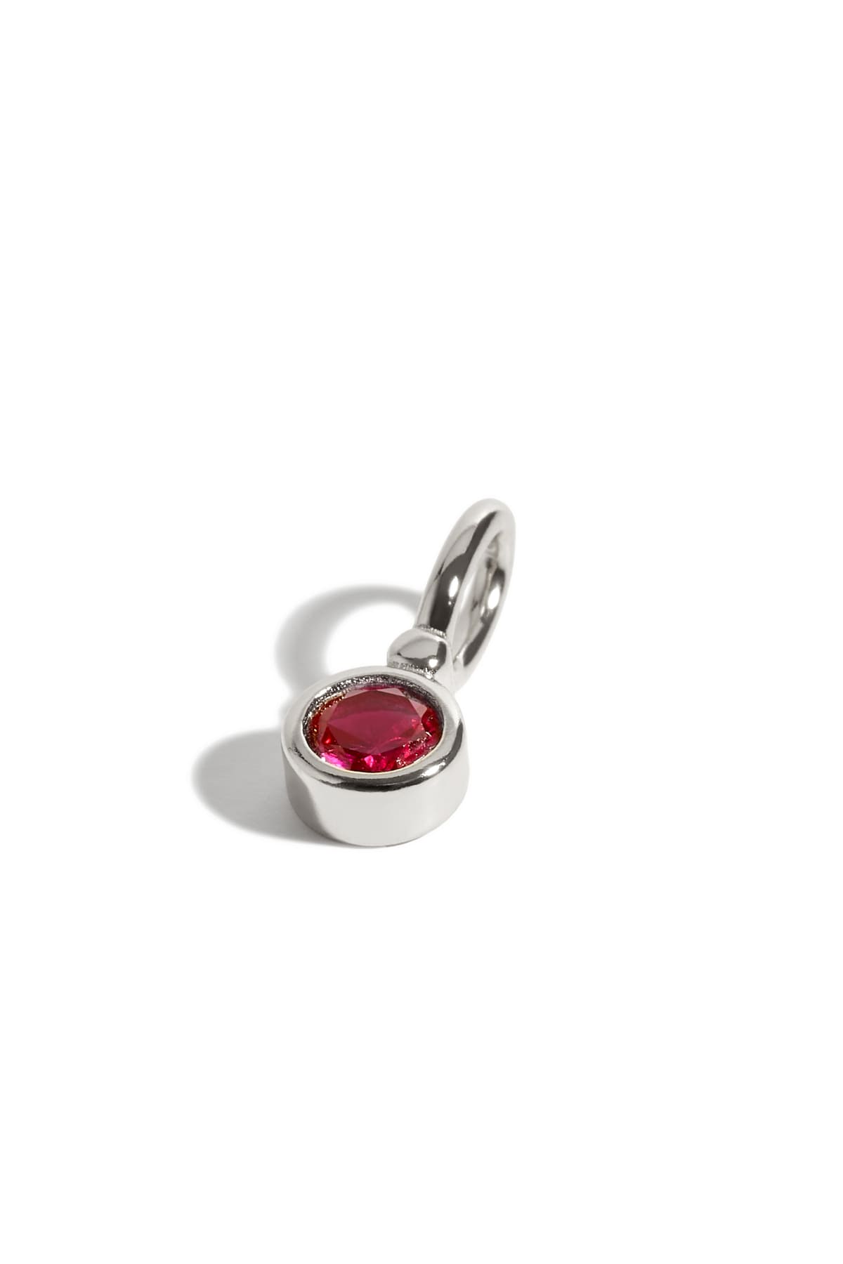 Pendentif pierre de naissance juillet argent