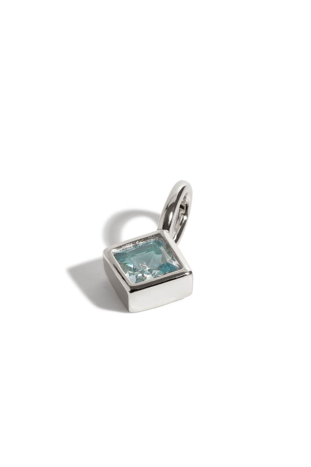 Pendentif pierre de naissance mars argent