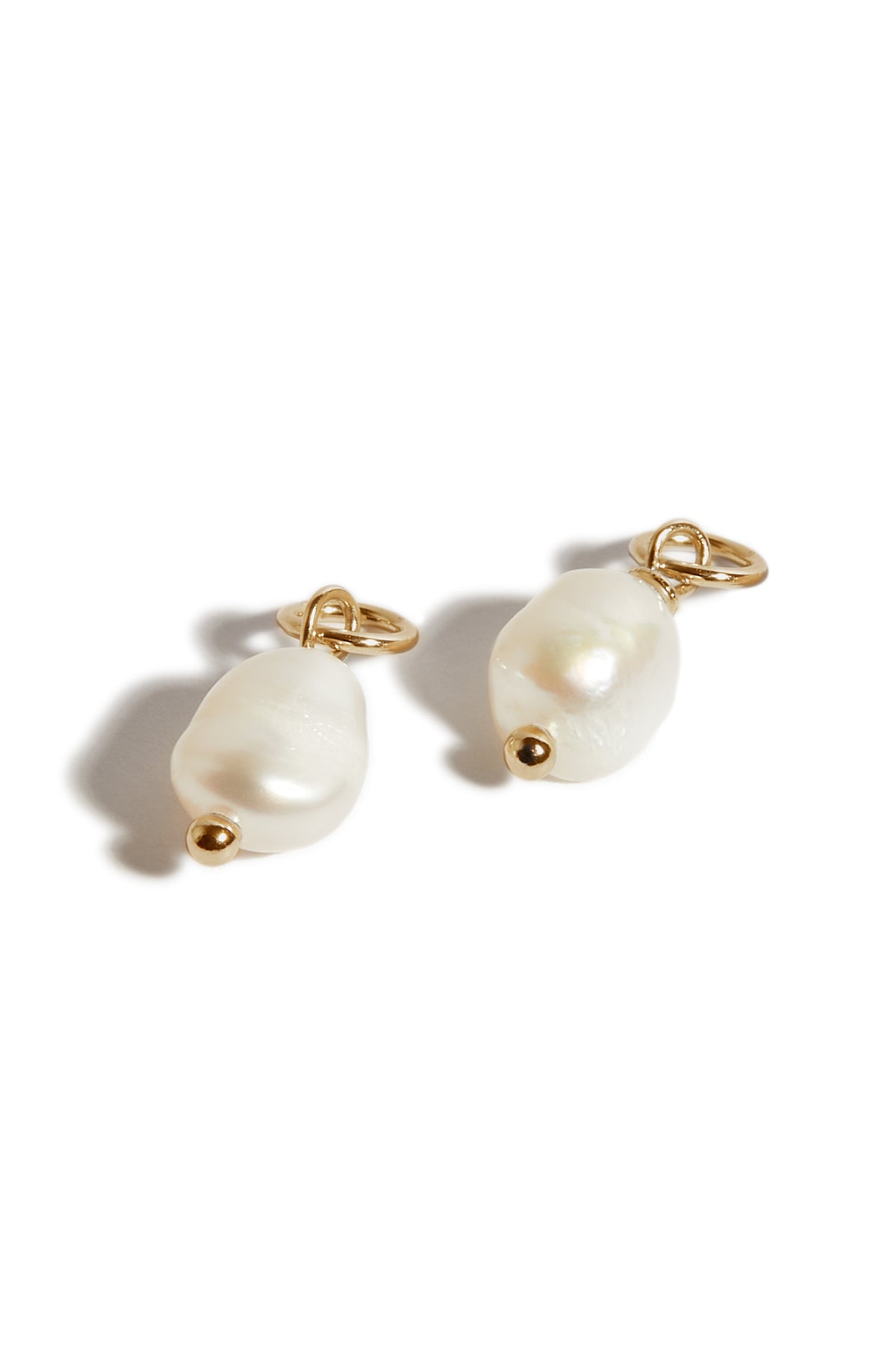 Breloques perles or