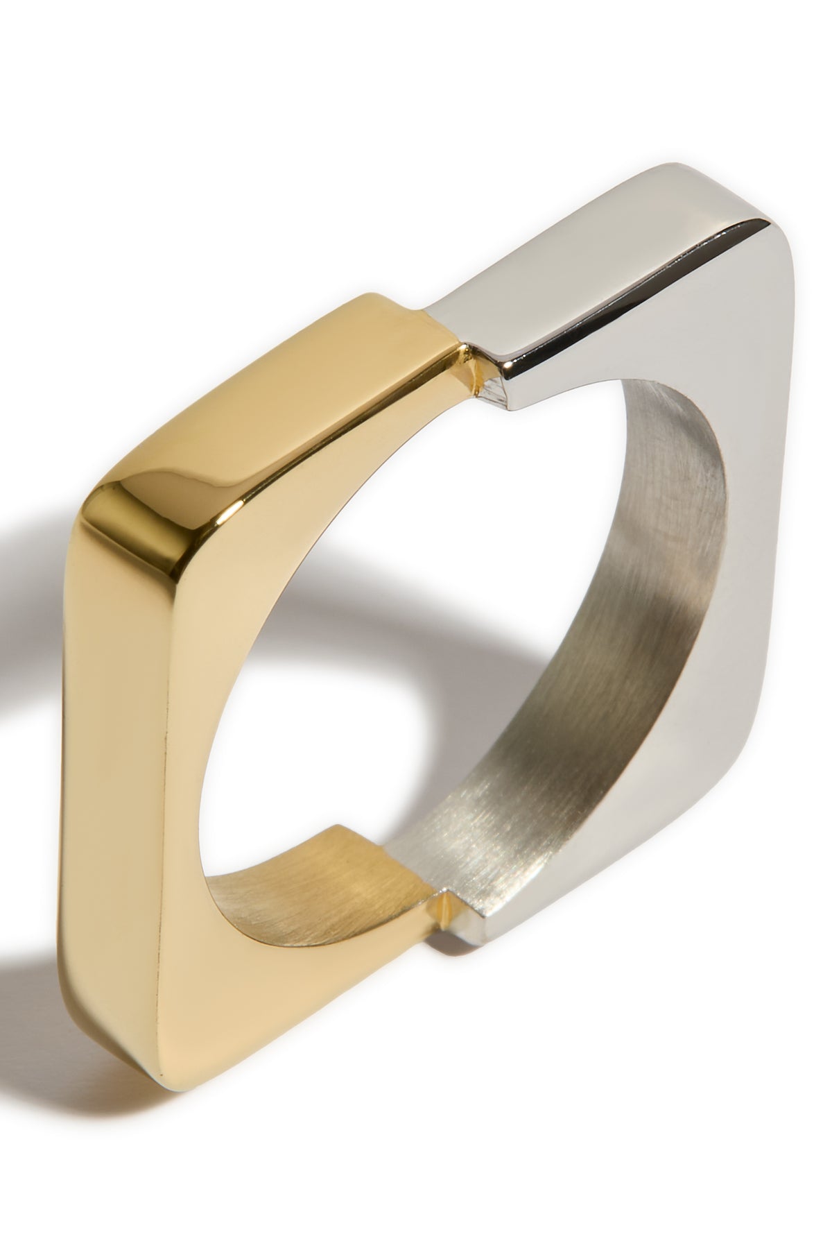 Bague Samuel deux tons or argent 2