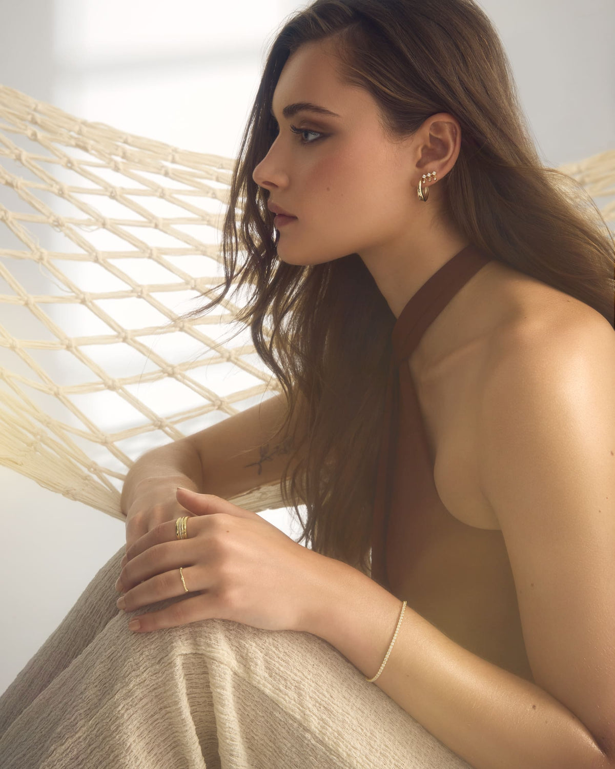 Boucles d'oreilles Marion, Marilie, bracelet claudi