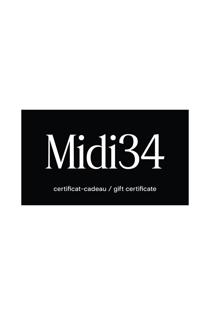 Midi34 Gift Card