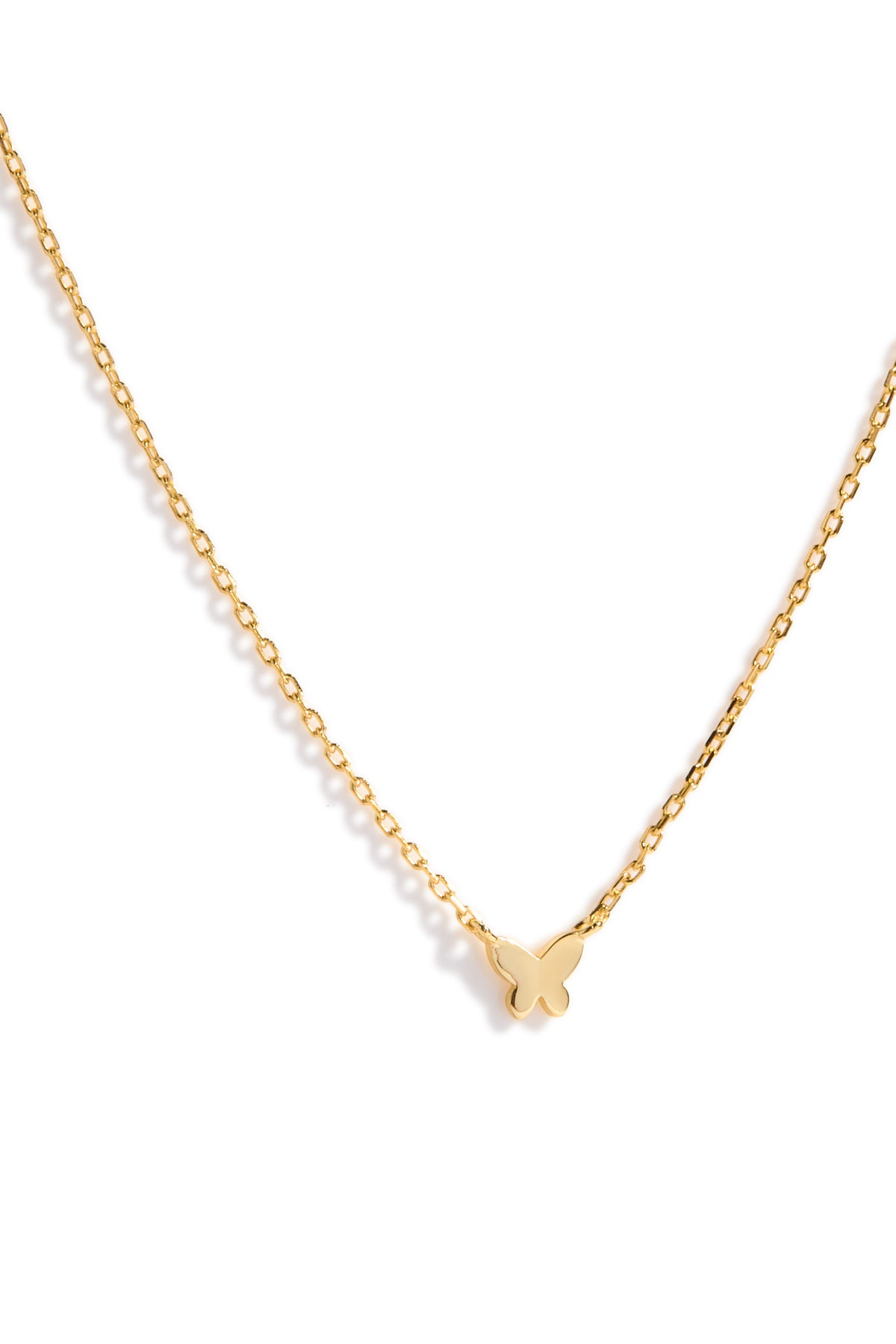 Collier papillon Mélo or 2