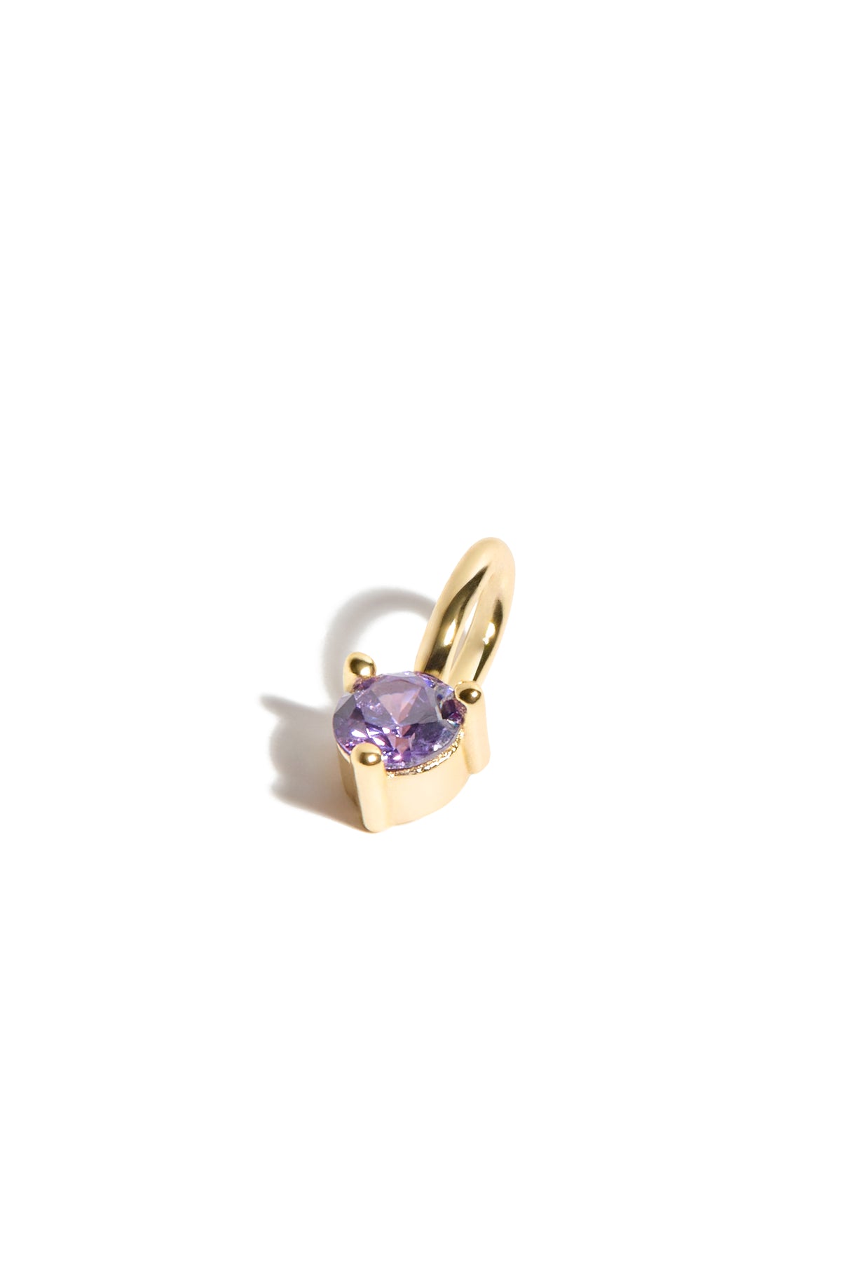 Pendentif Pierre de naissance - Enfants Février Or