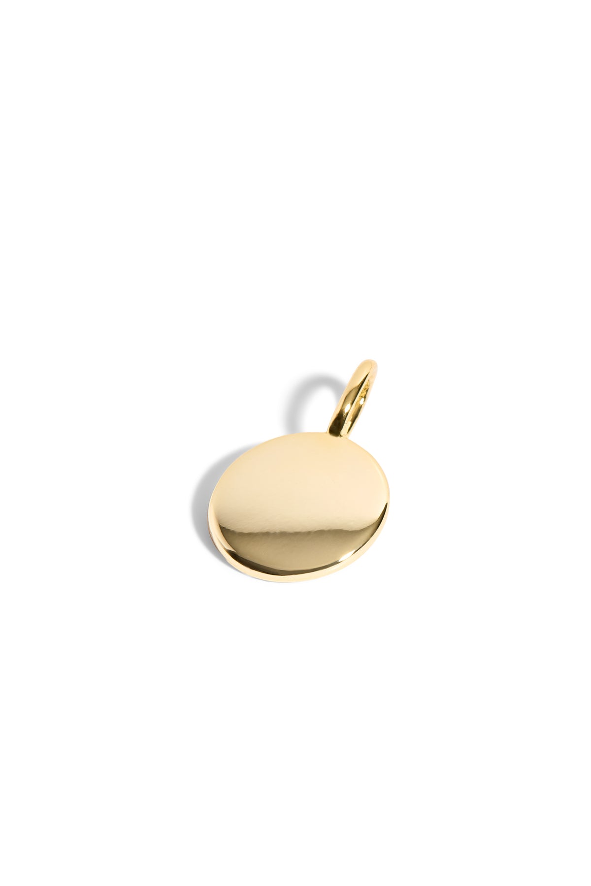 Pendentif rond or