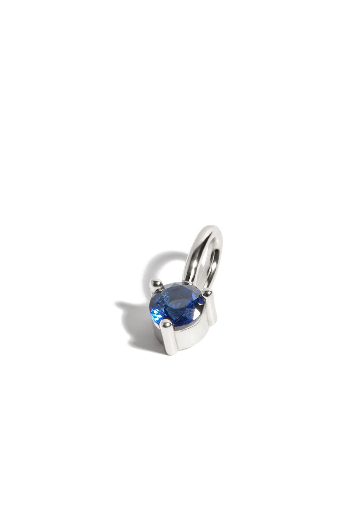 Pendentif Pierre de naissance - Enfants Septembre Or Blanc