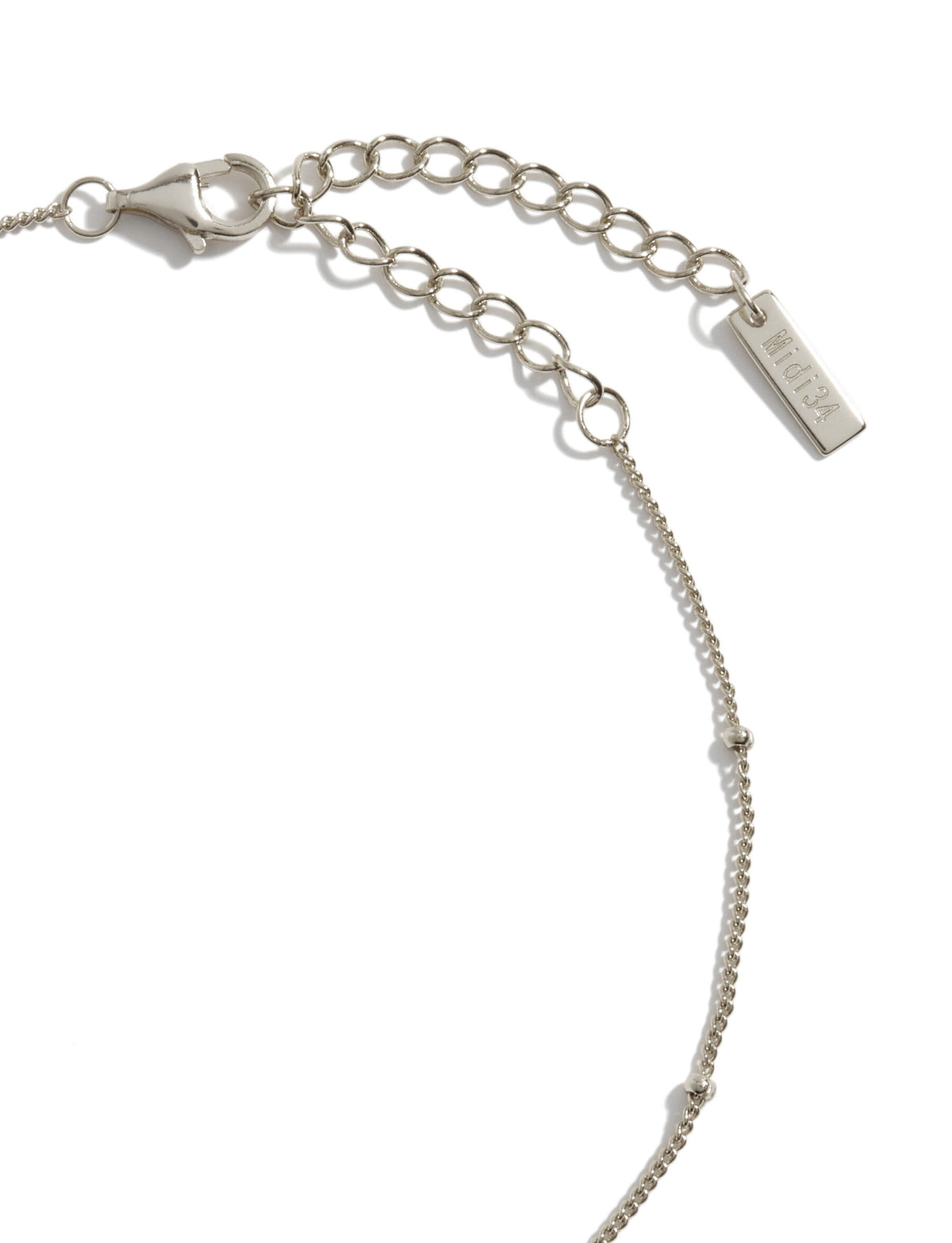 Bracelet de cheville argent 2