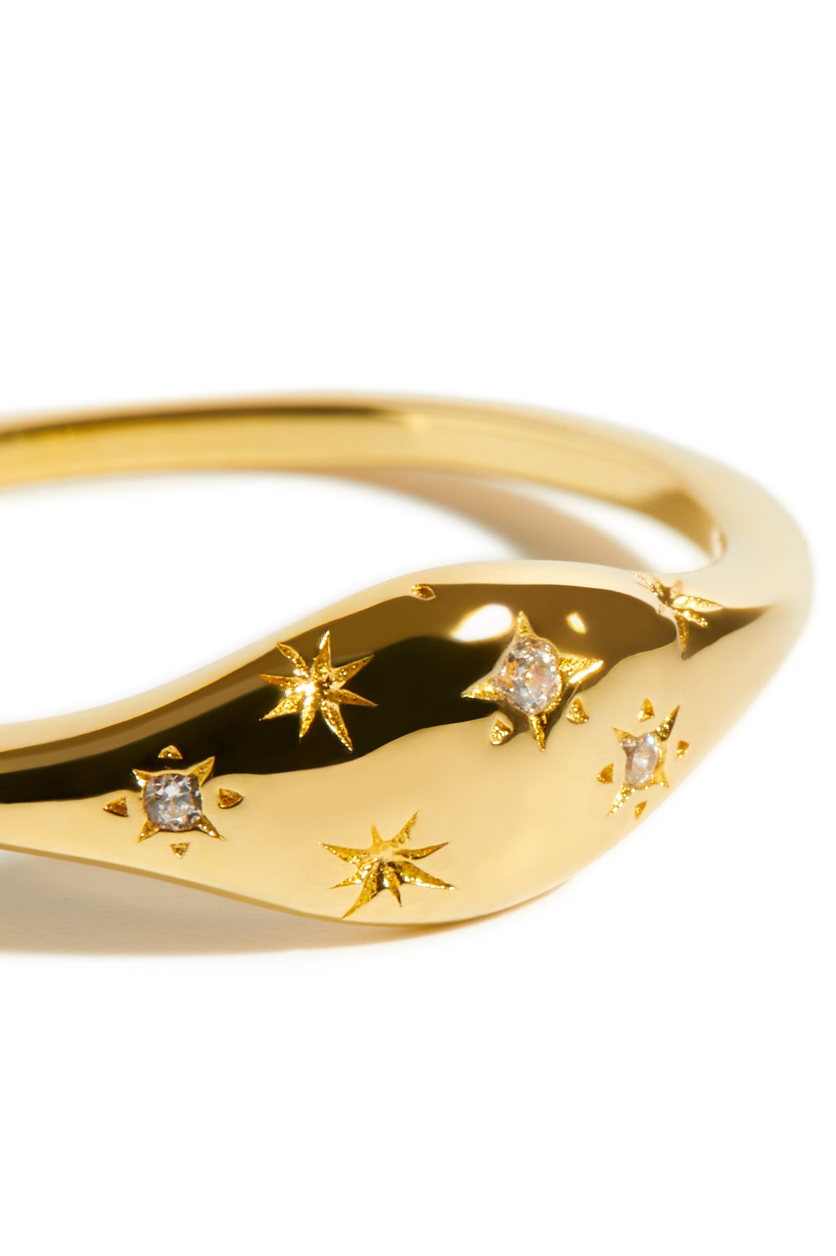 Bague Céleste or 2