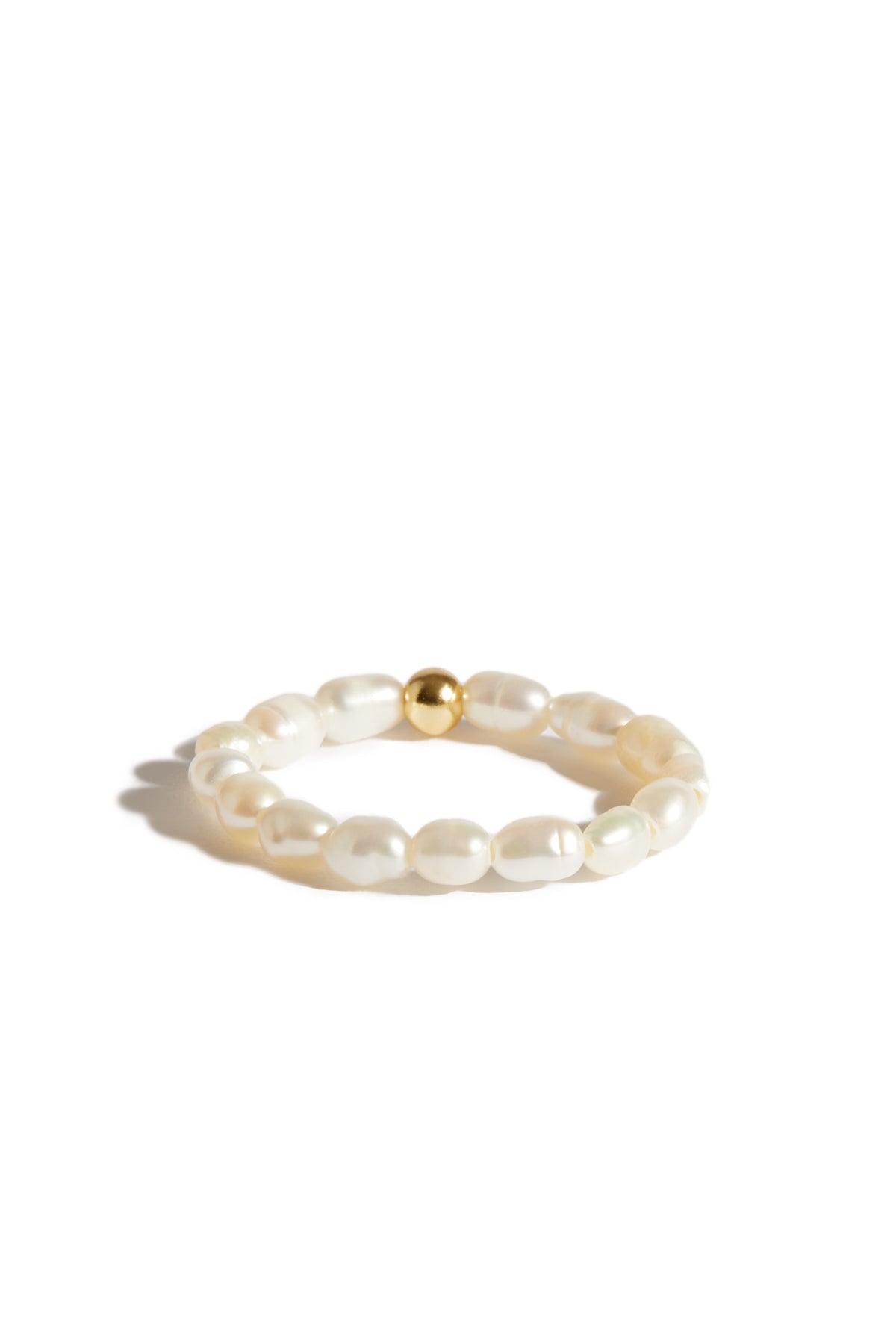 Bague Teresa or perle