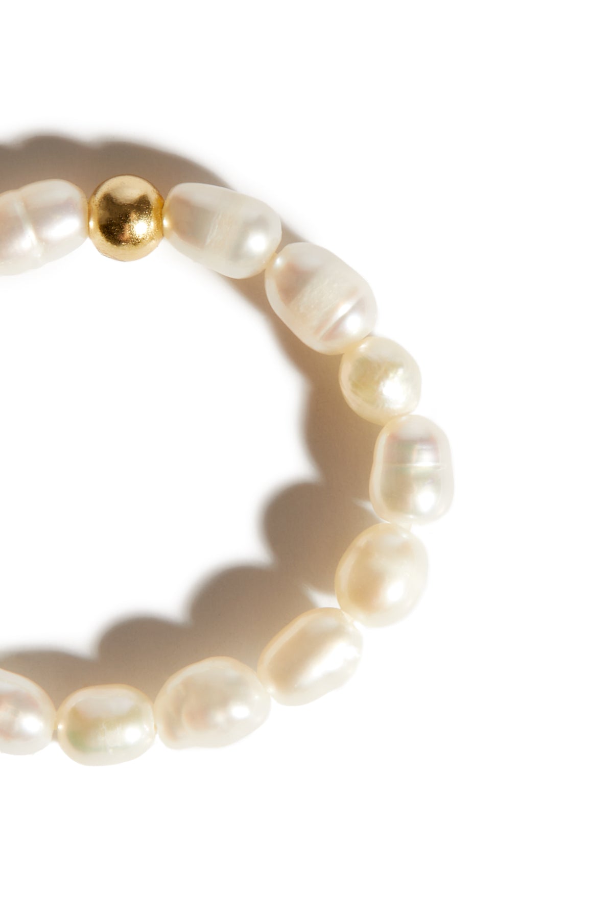 Bague Teresa or perle 2