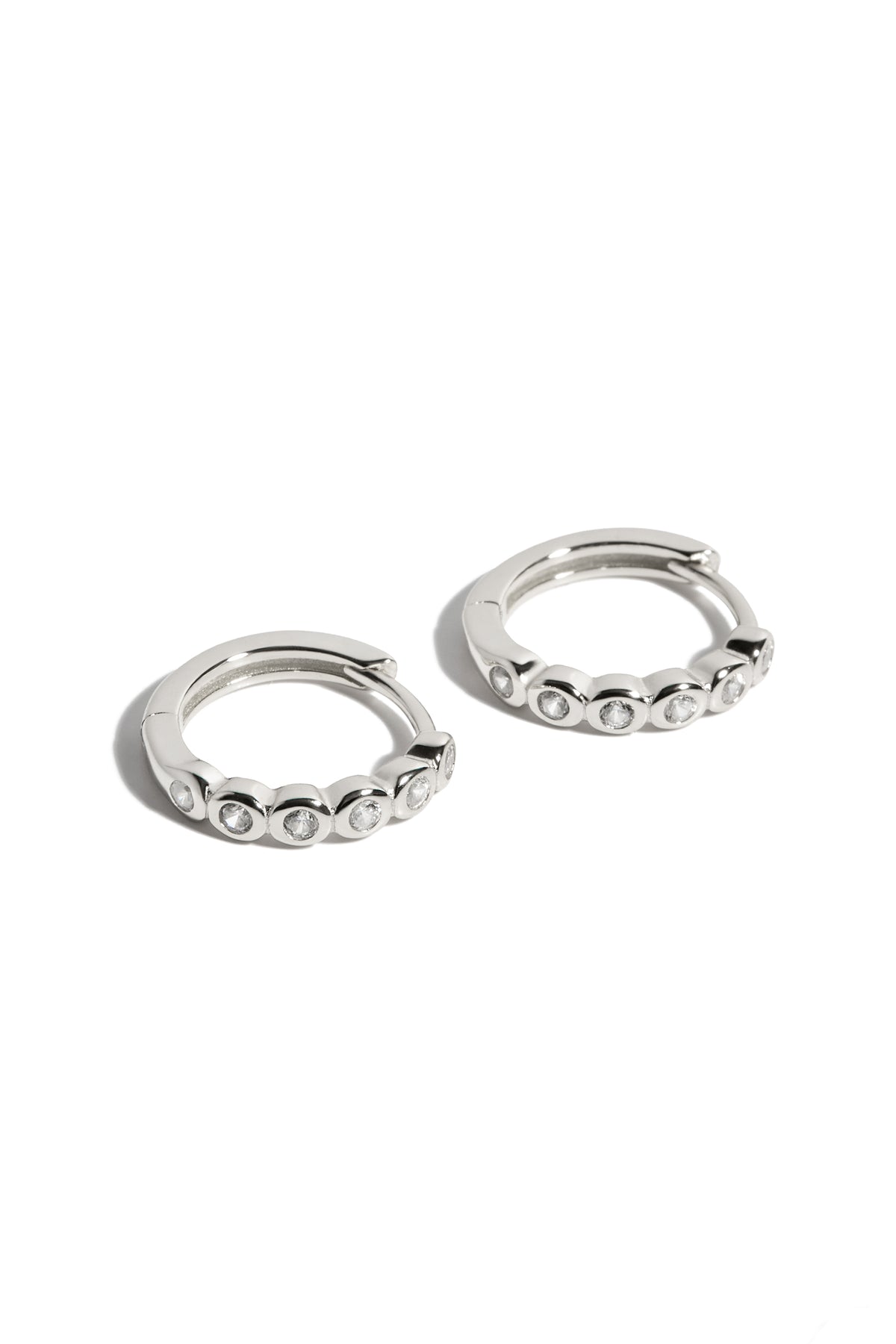 Boucles d'oreilles Jeanne Or Blanc