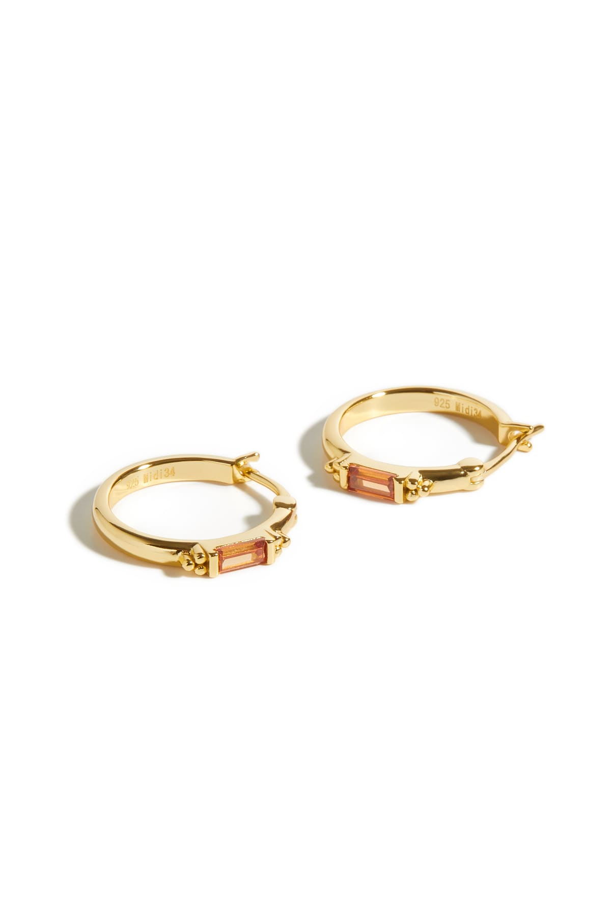 Boucles d'oreilles Audrey Or Champagne