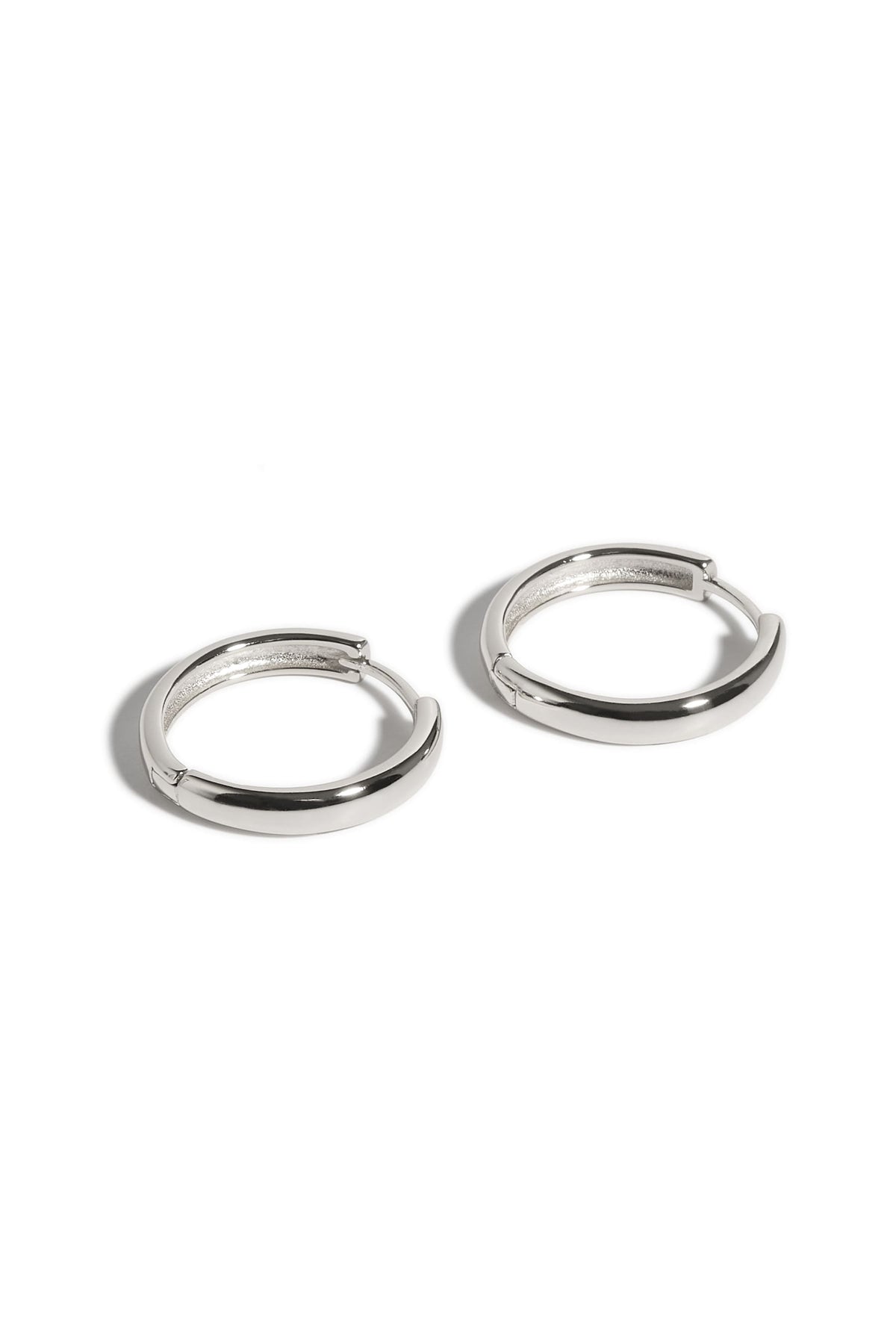 Boucles d'oreilles 18mm Jenna argent