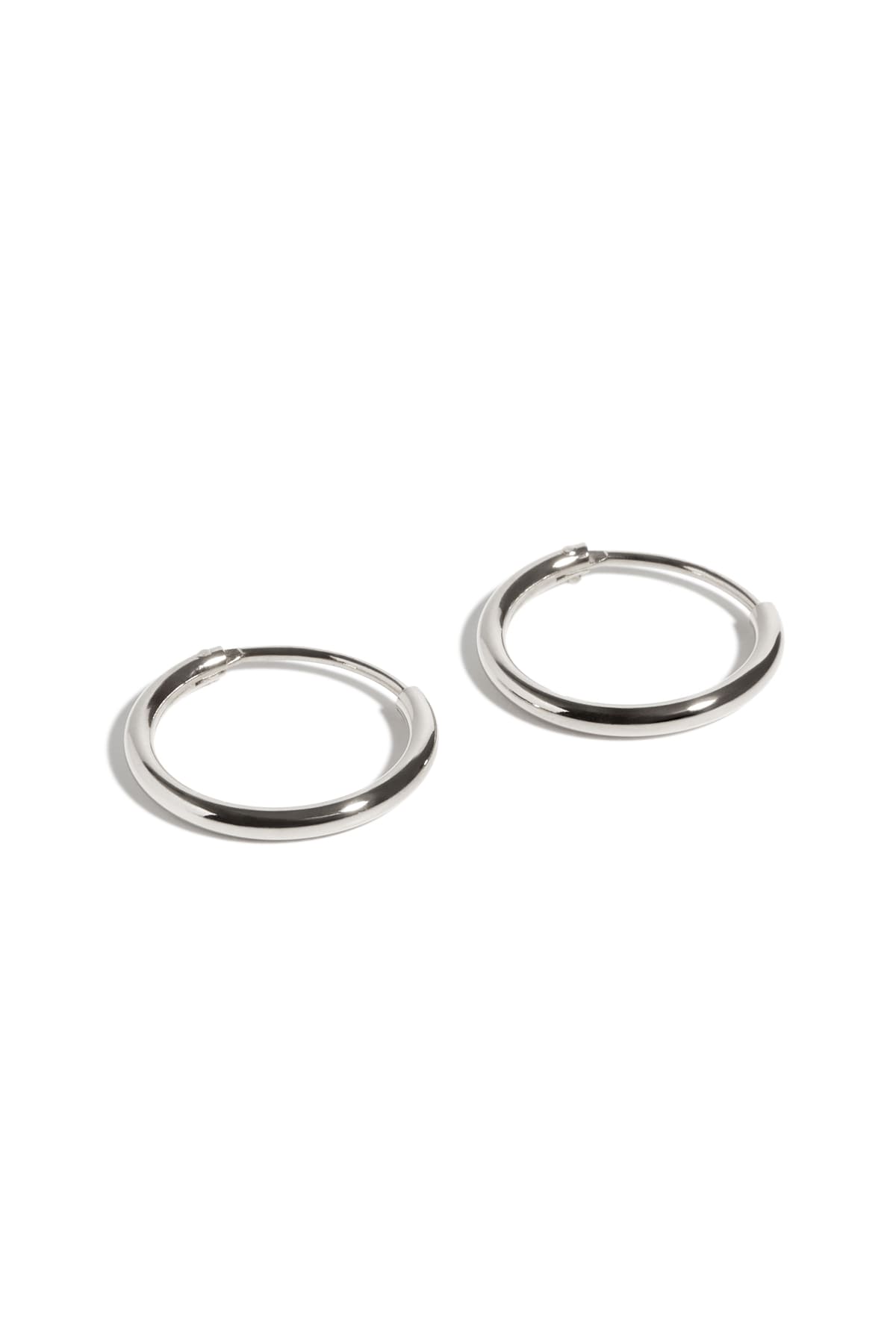 Boucles d'oreilles Maxim 15mm argent