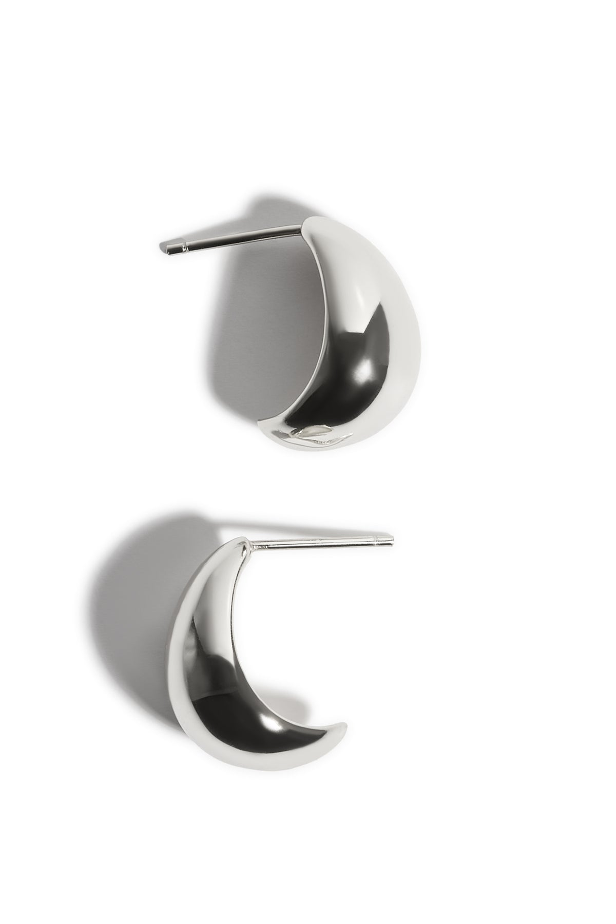 Boucles d'oreilles Serena argent 2