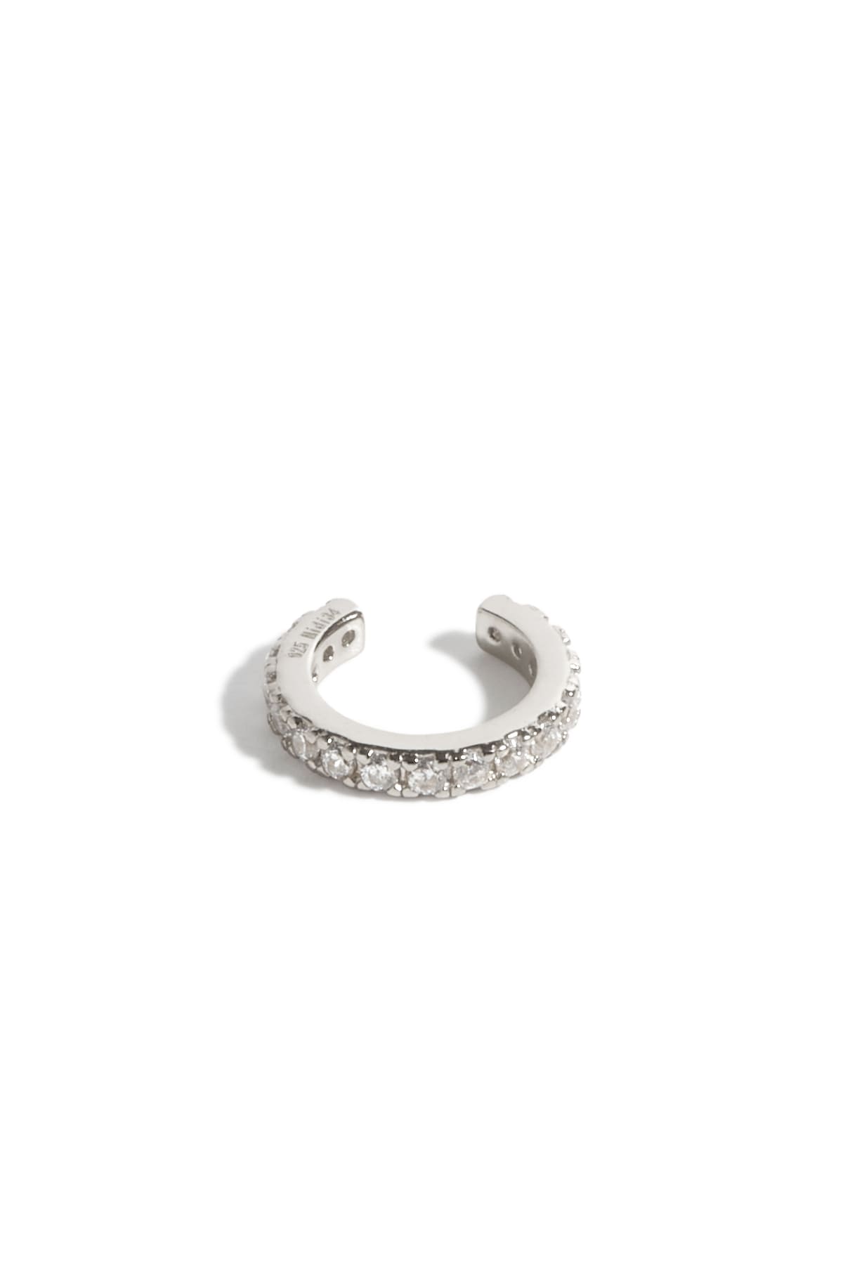 Boucles d'oreilles ear cuff Zaclivia argent