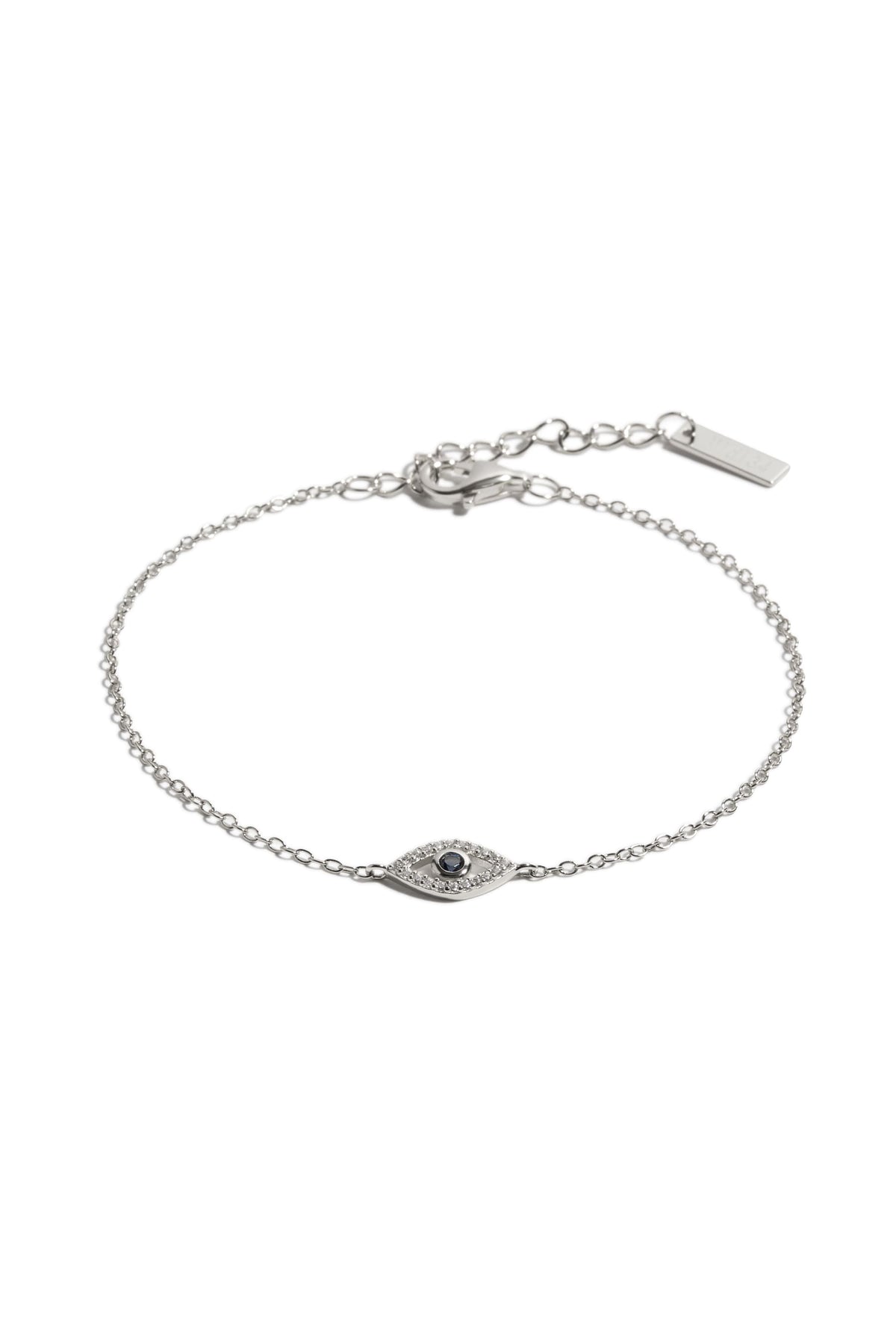Bracelet Yamsina argent evil eye