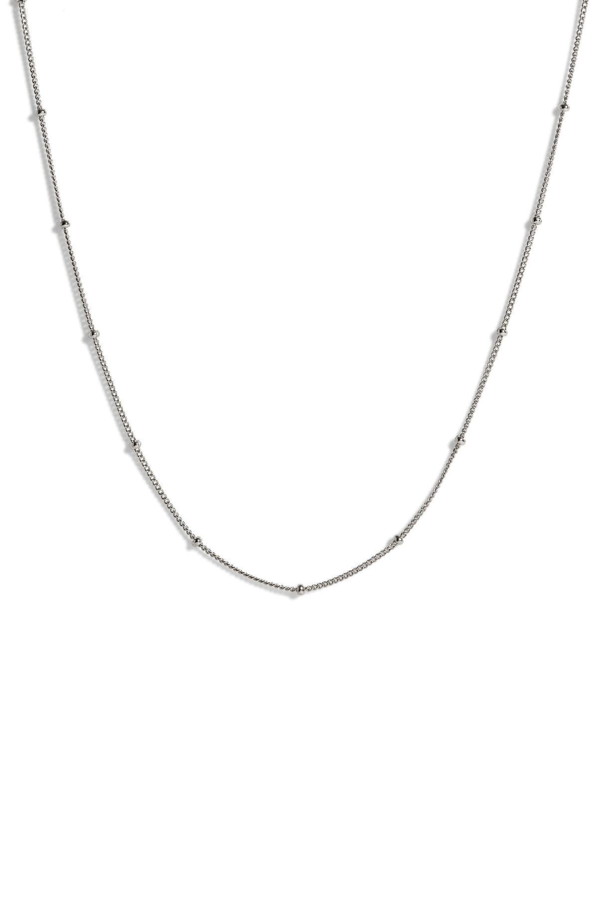Chaîne satellite argent