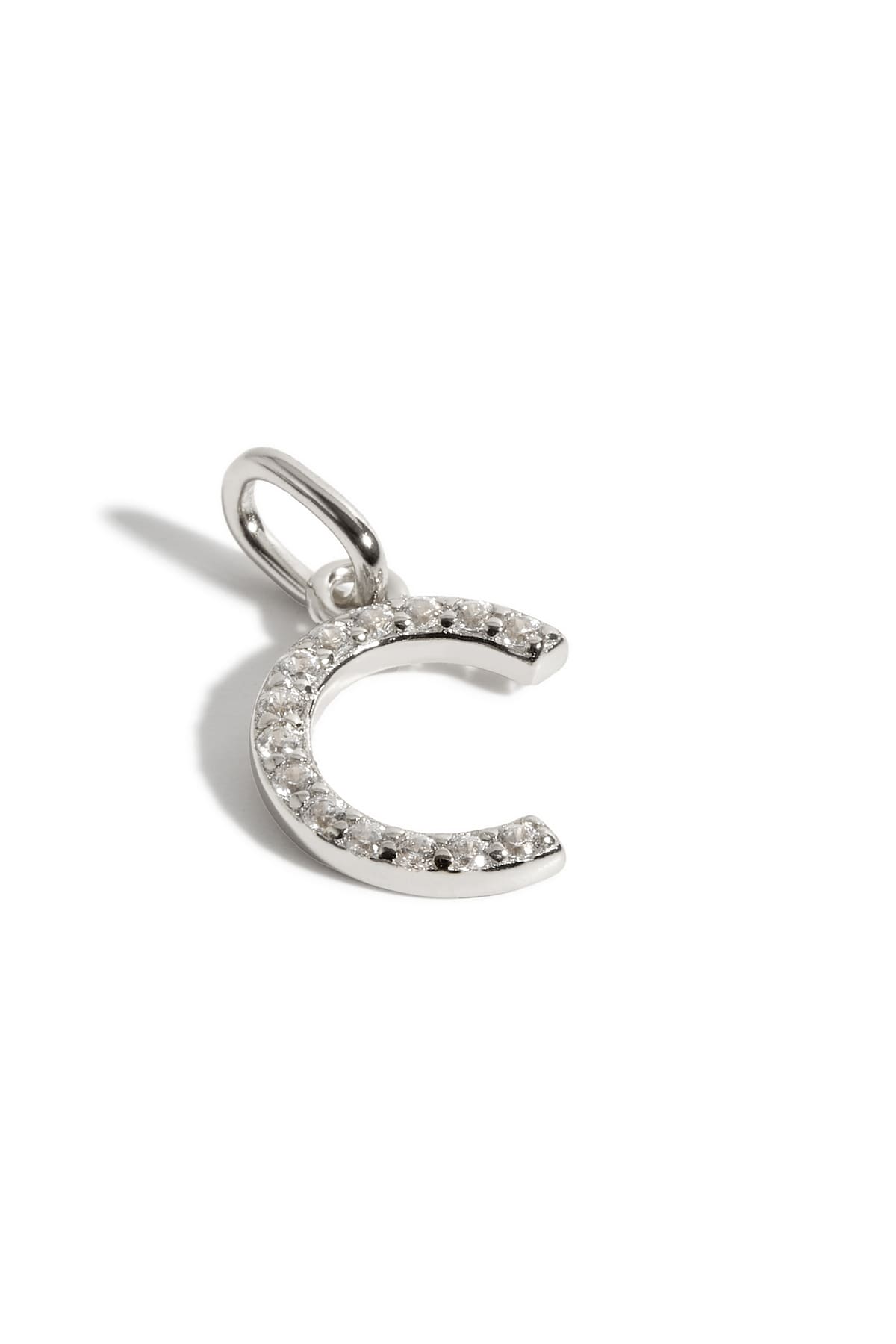 Pendentif initiales C argent