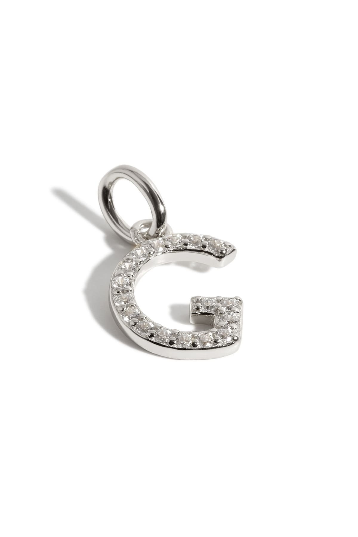 Pendentif initiales G argent
