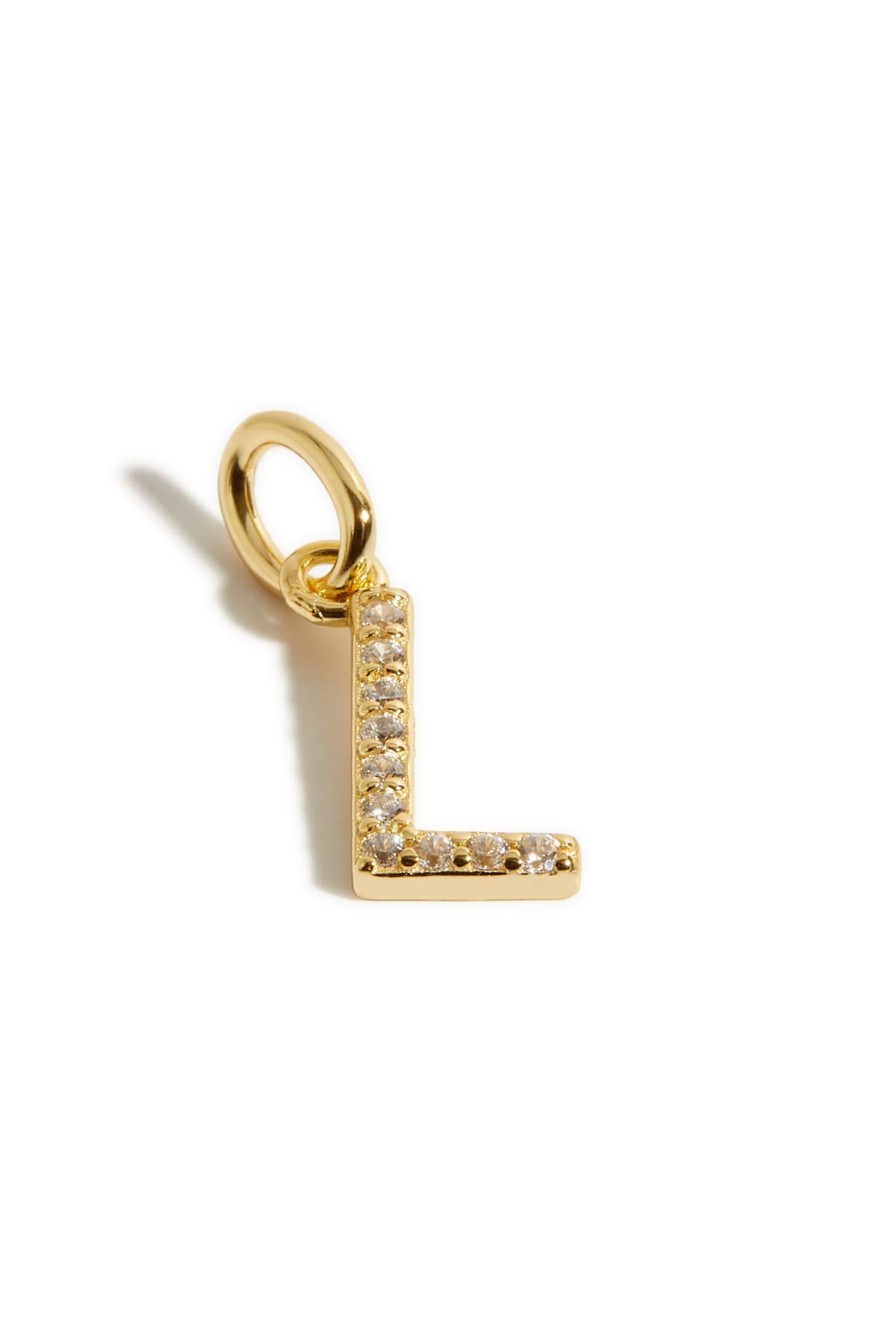 Pendentif initiales L or