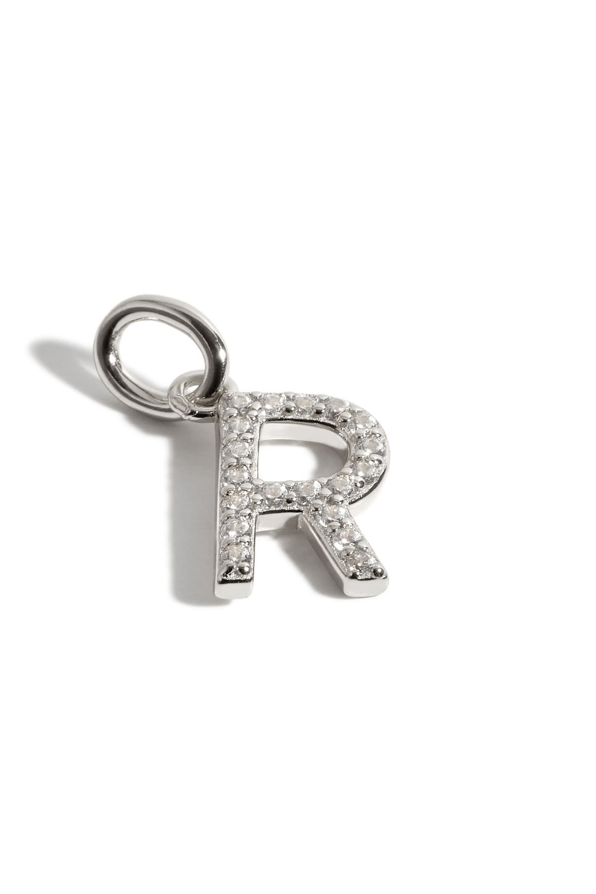 Pendentif initiales R argent