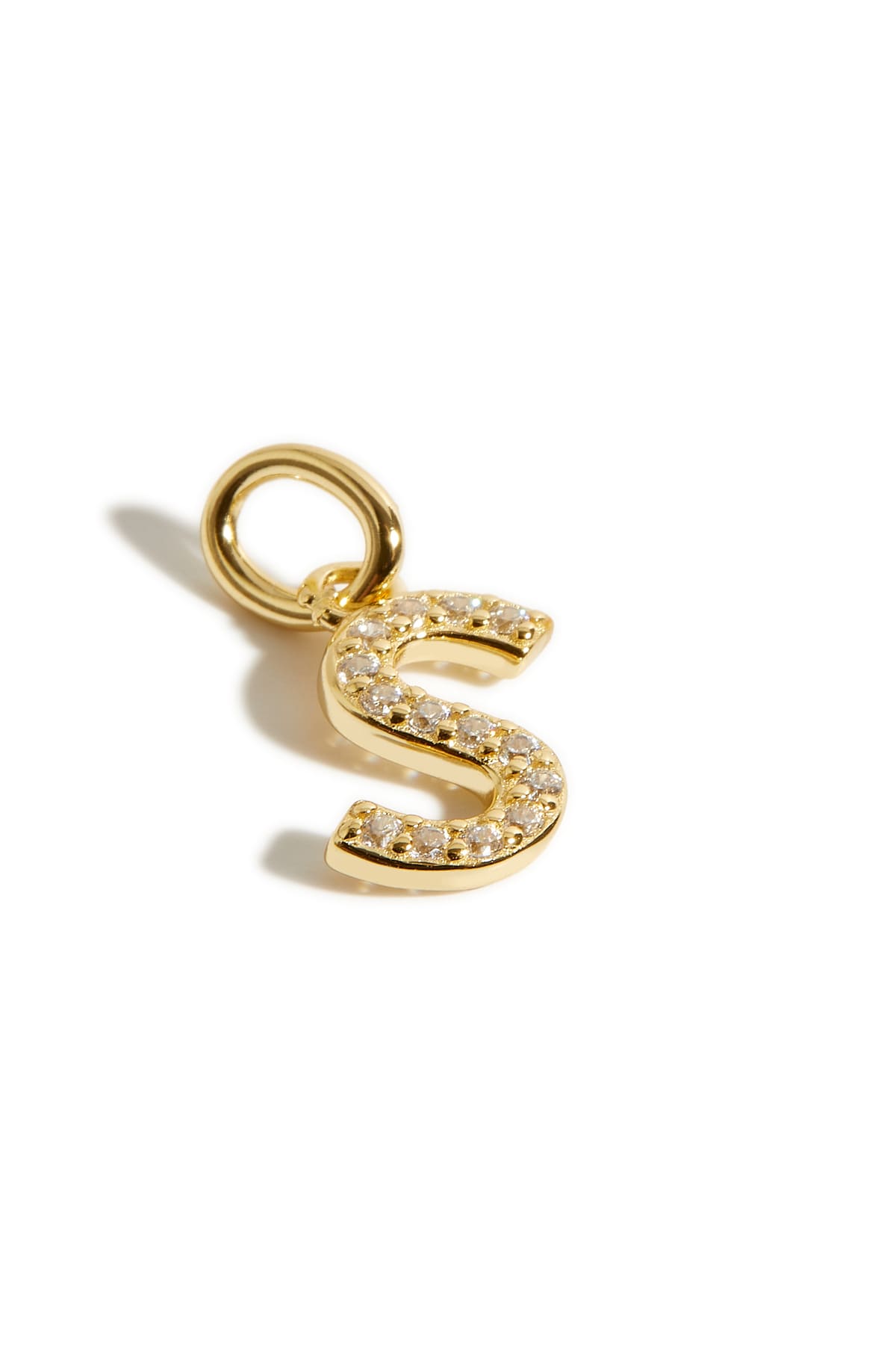 Pendentif initiales S or