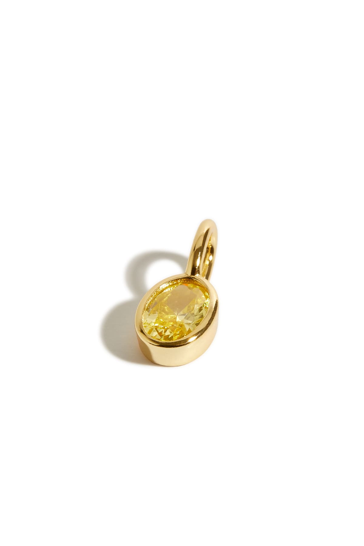 Pendentif pierre de naissance novembre or