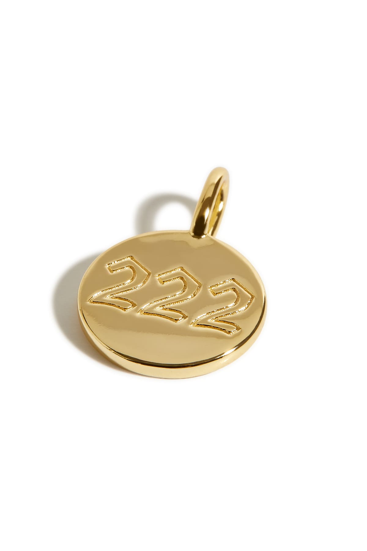 Pendentif Angel Number or 222