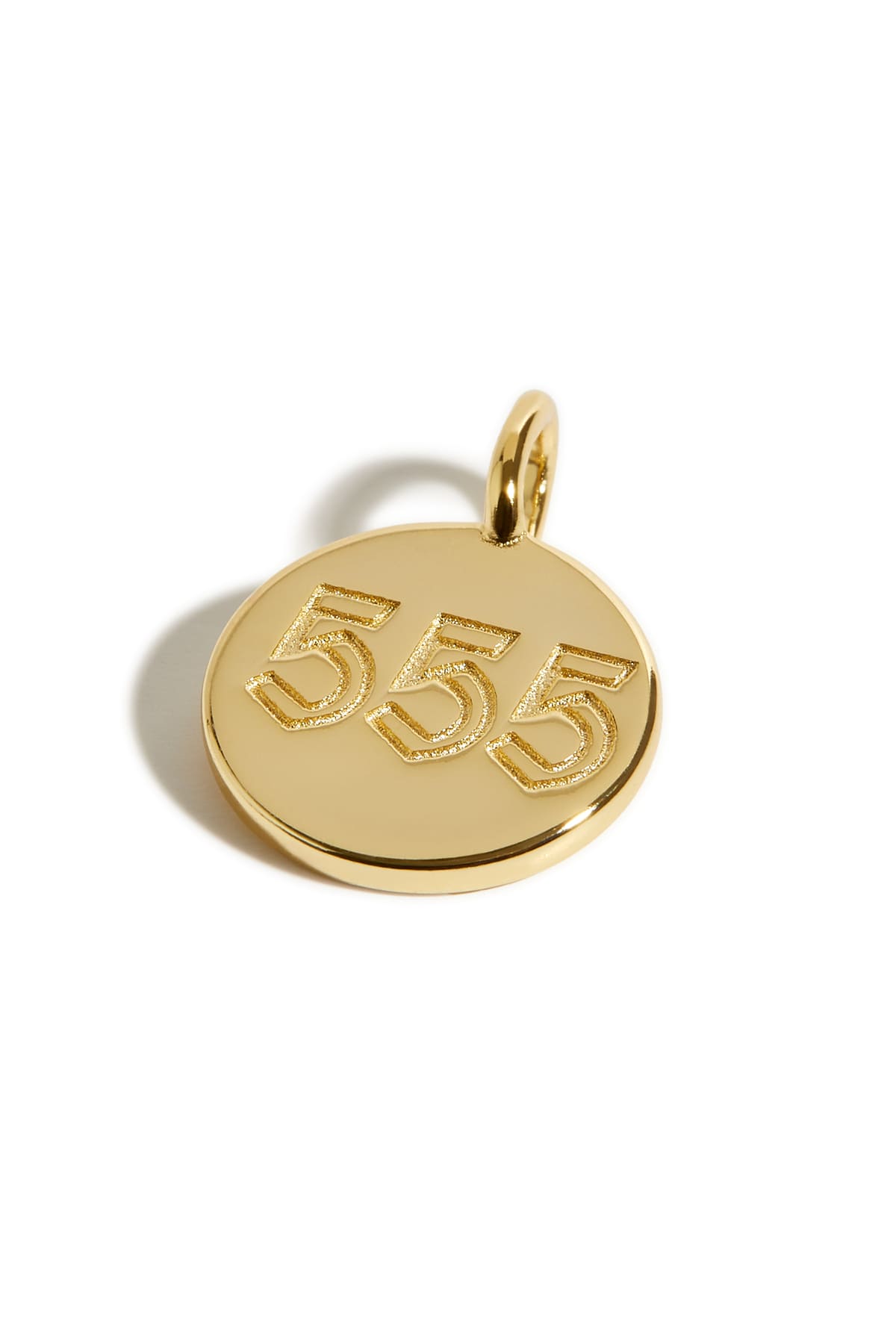 Pendentif Angel Number or 555