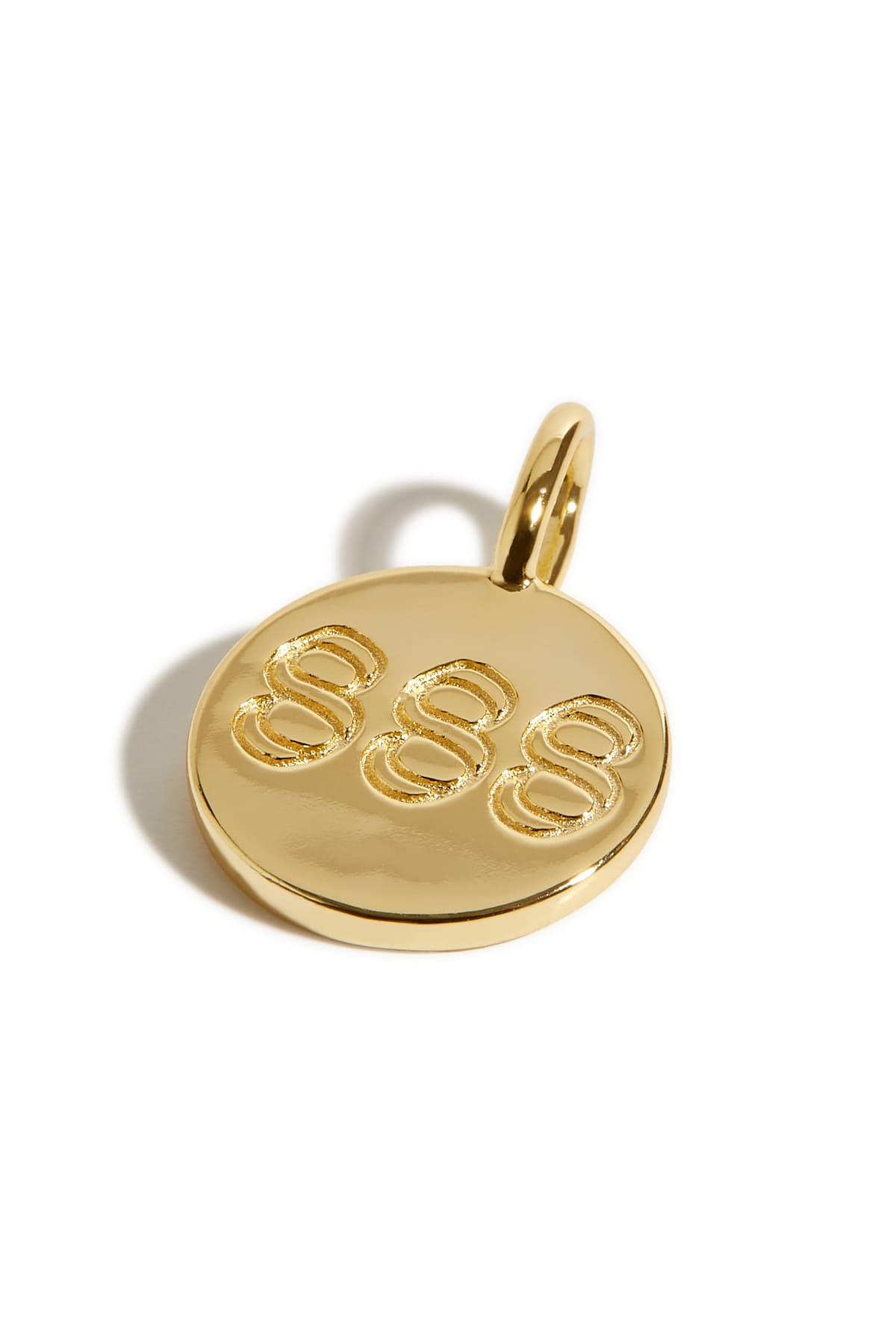 Pendentif Angel Number or 888