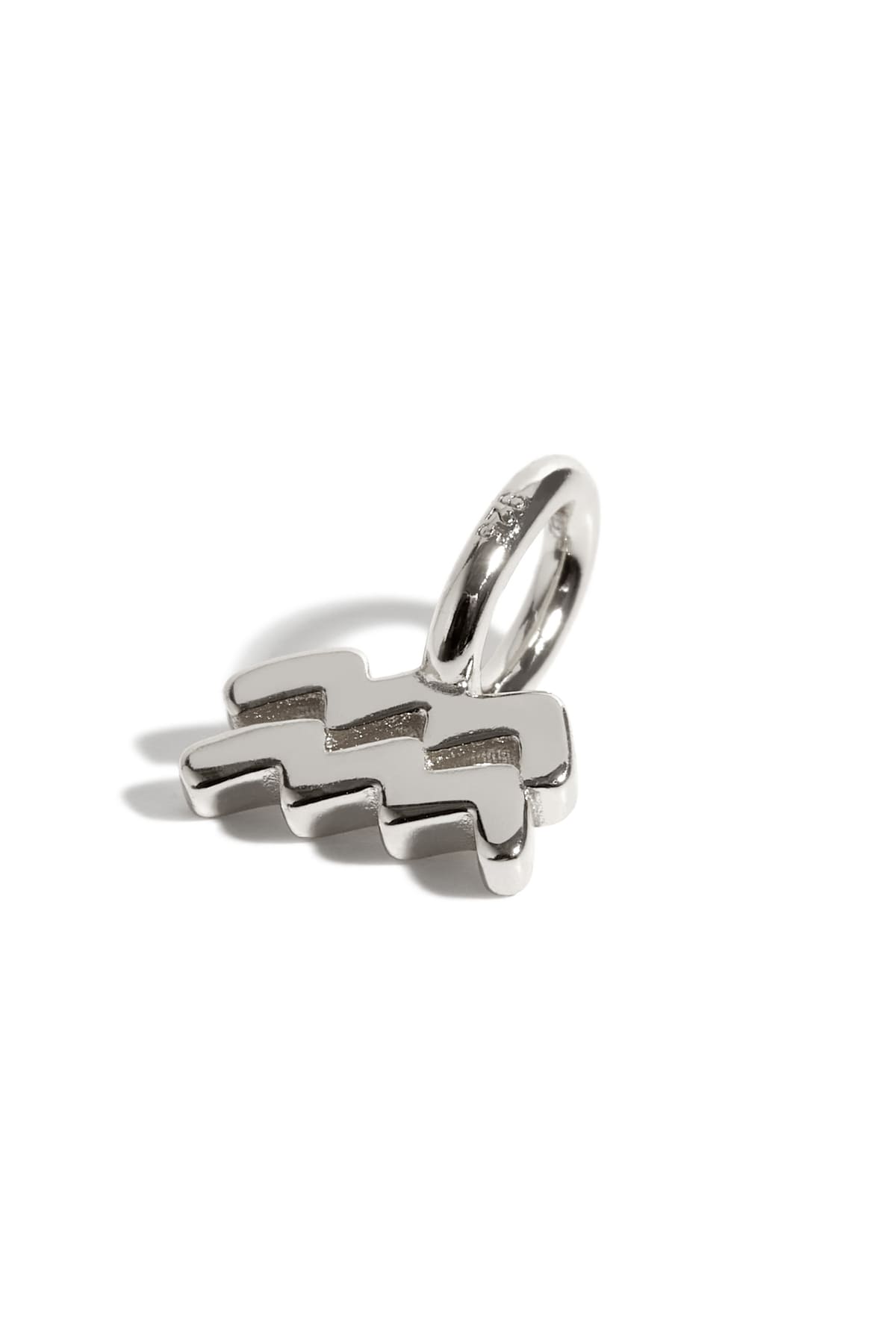 Pendentif Astrologie verseau argent